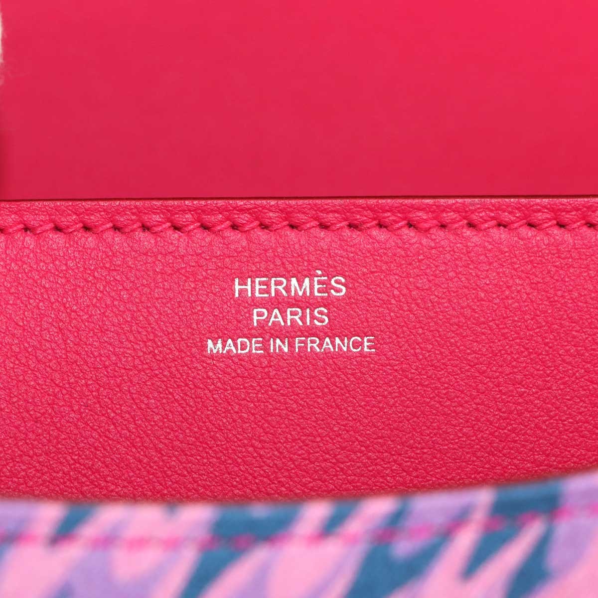 HERMES Constance 3 Mini 18 Marble Shoulder Bag Veau Swift Silk 903070648