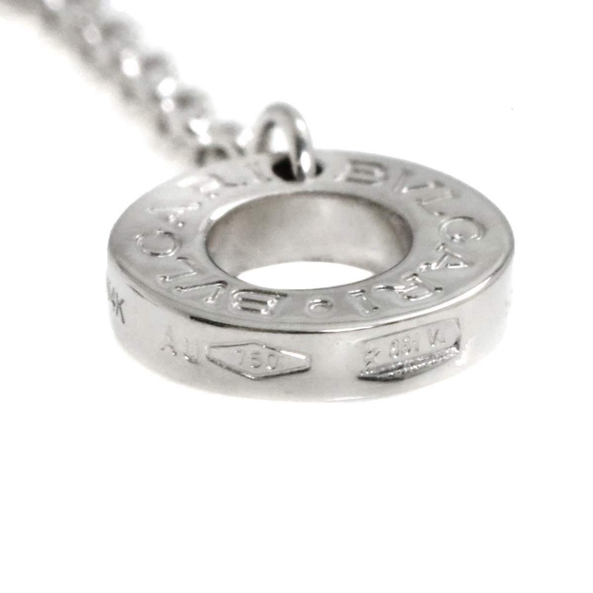 BVLGARI Diva Dream Diamond Necklace 18K White Gold 750 902903796