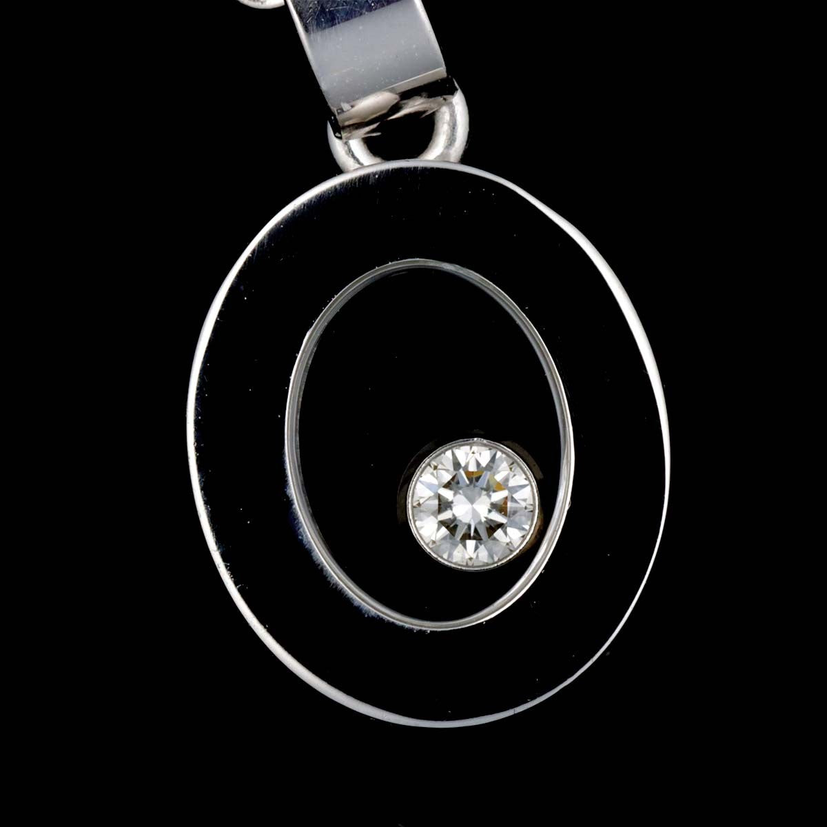 Chopard Happy Diamond Necklace 18K White Gold 750 903281926