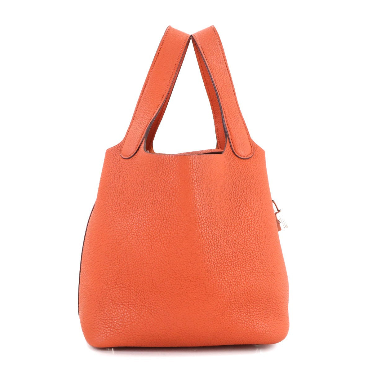 HERMES Picotin Lock PM Hand Bag Taurillon Maurice Terre Battue Purse 903142461
