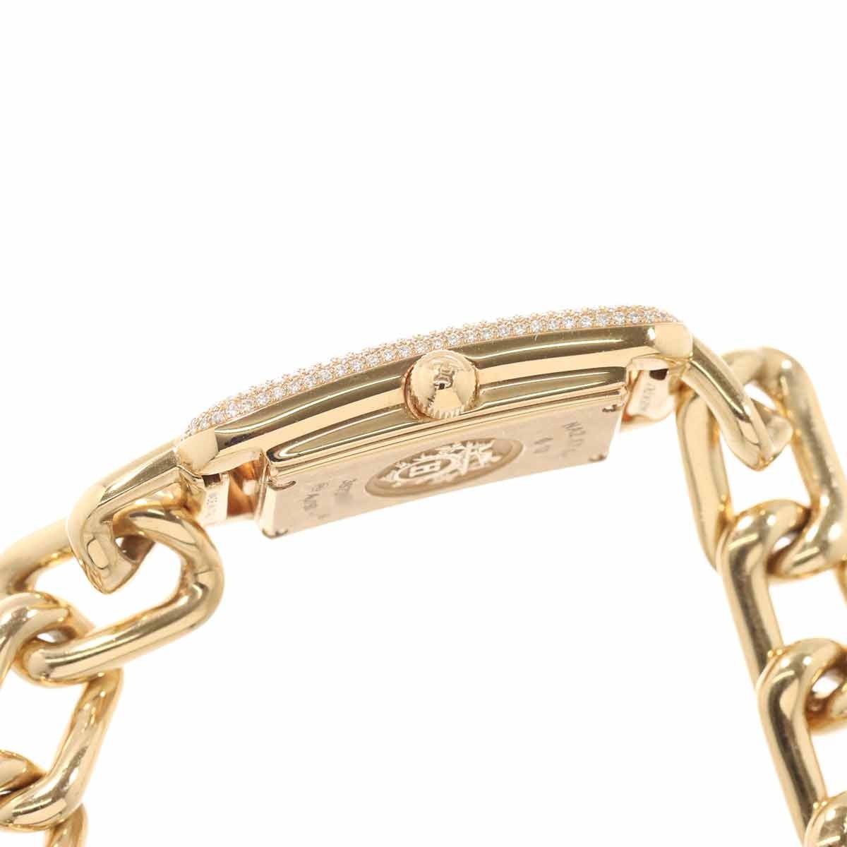 HERMES Nantucket NA2.171c 2P Diamond K18PG Quartz Watch 903058225