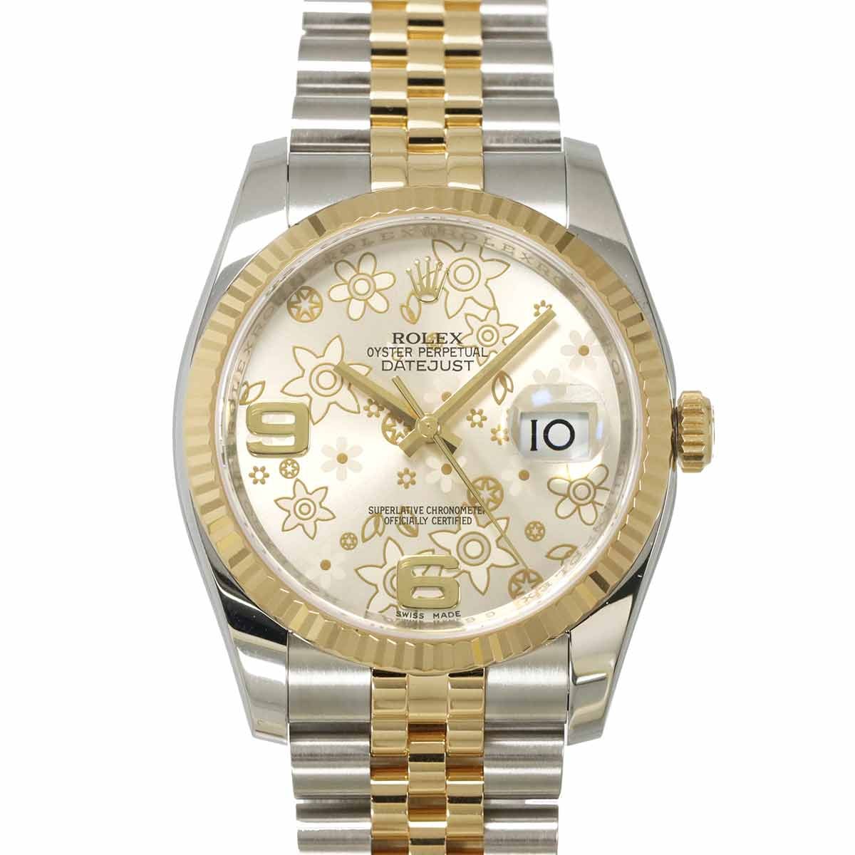 ROLEX Datejust 116233 Serial G YG Automatic Sliver Dial Mens Watch 902956650