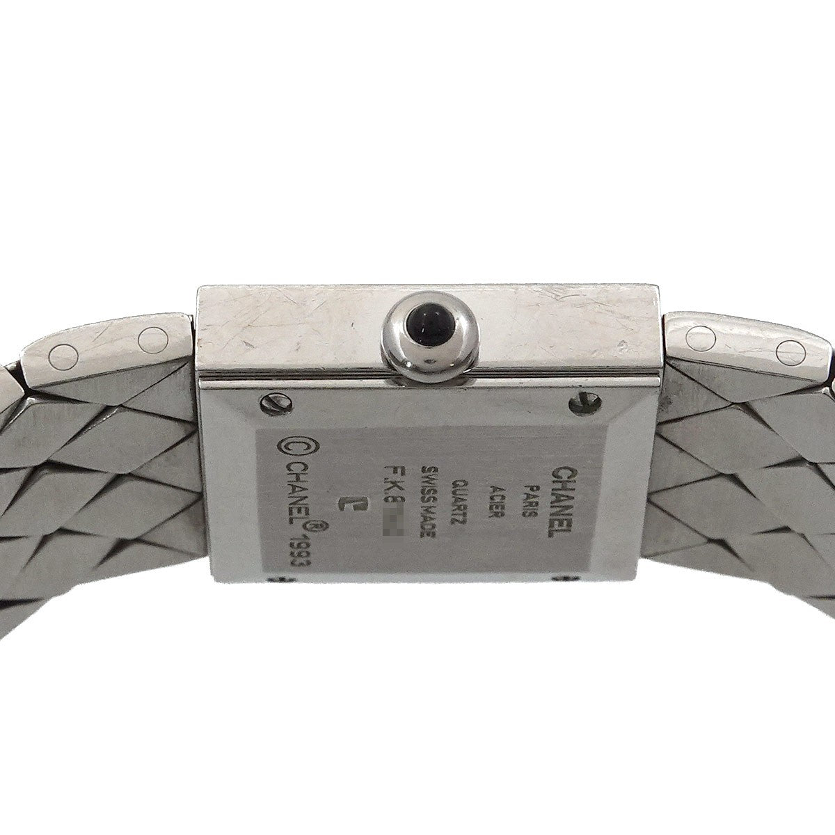 CHANEL Matelasse H0009 Quartz Black Dial Ladies Wrist Watch 902871794