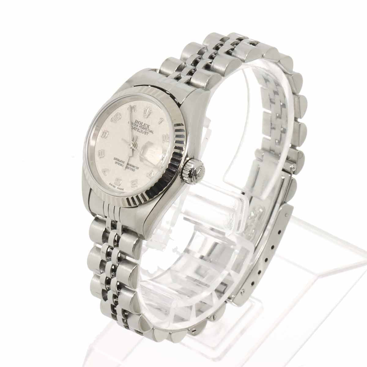 ROLEX Datejust 79174 Serial P 750 WG White Dial Ladies Watch 903148151