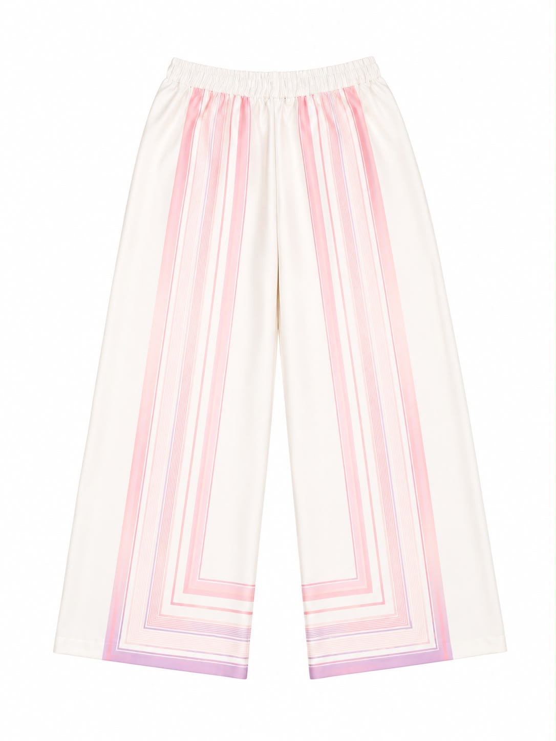 TROUSER PLACEMENT PLACEMENT SQUARES STRIPES GRADIENT MCL12823