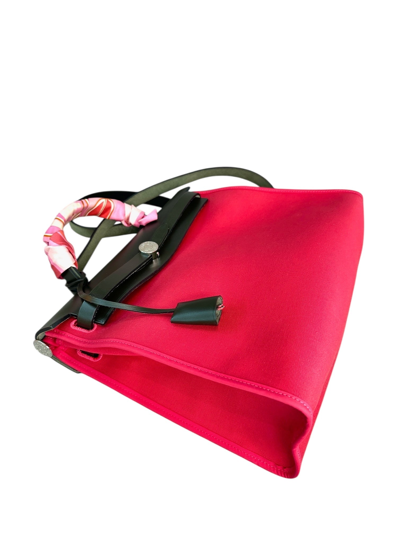 Hermes Pink Herbag Zip 31 - Full Set