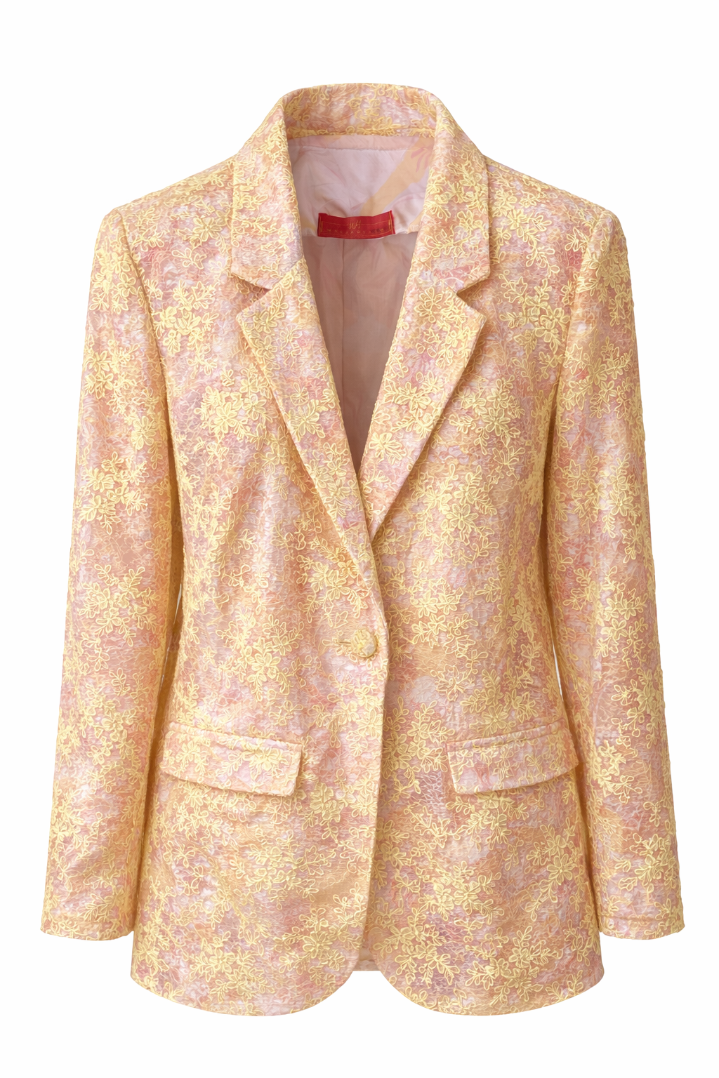 JACKET FROUFROU LACE SHIMMERS YELLOW MCL00777