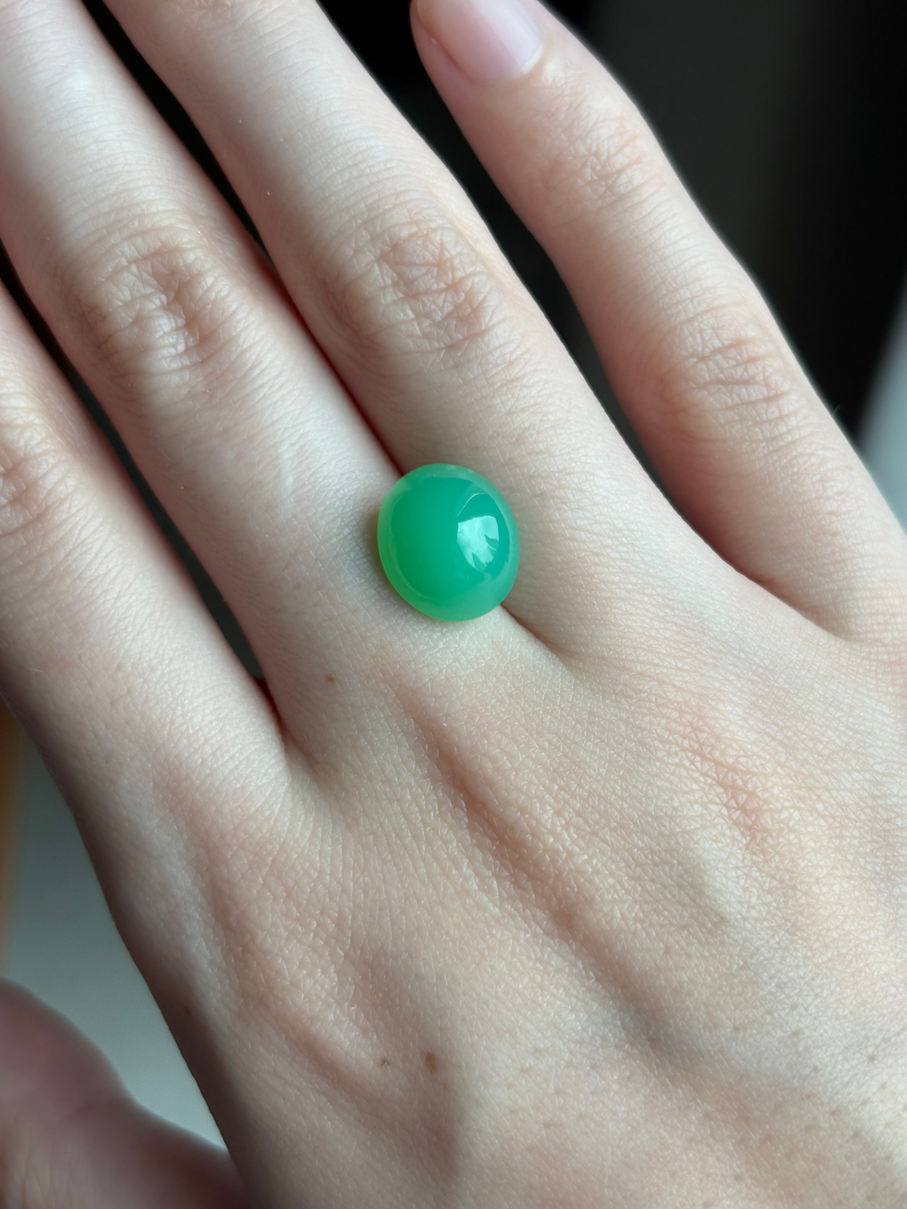 4.50ct Chrysoprase DXBCS4513