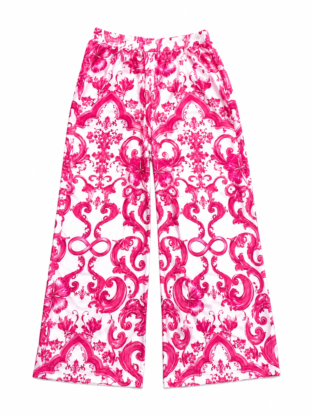 TROUSER MOSAIC FUSHIA PINK MCL11825