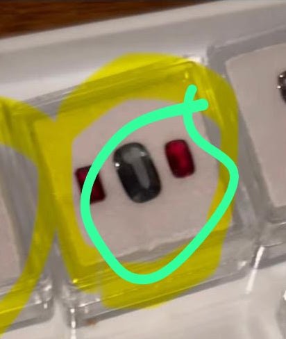 Trio spinel set red grey for Lilee DXBCS6727