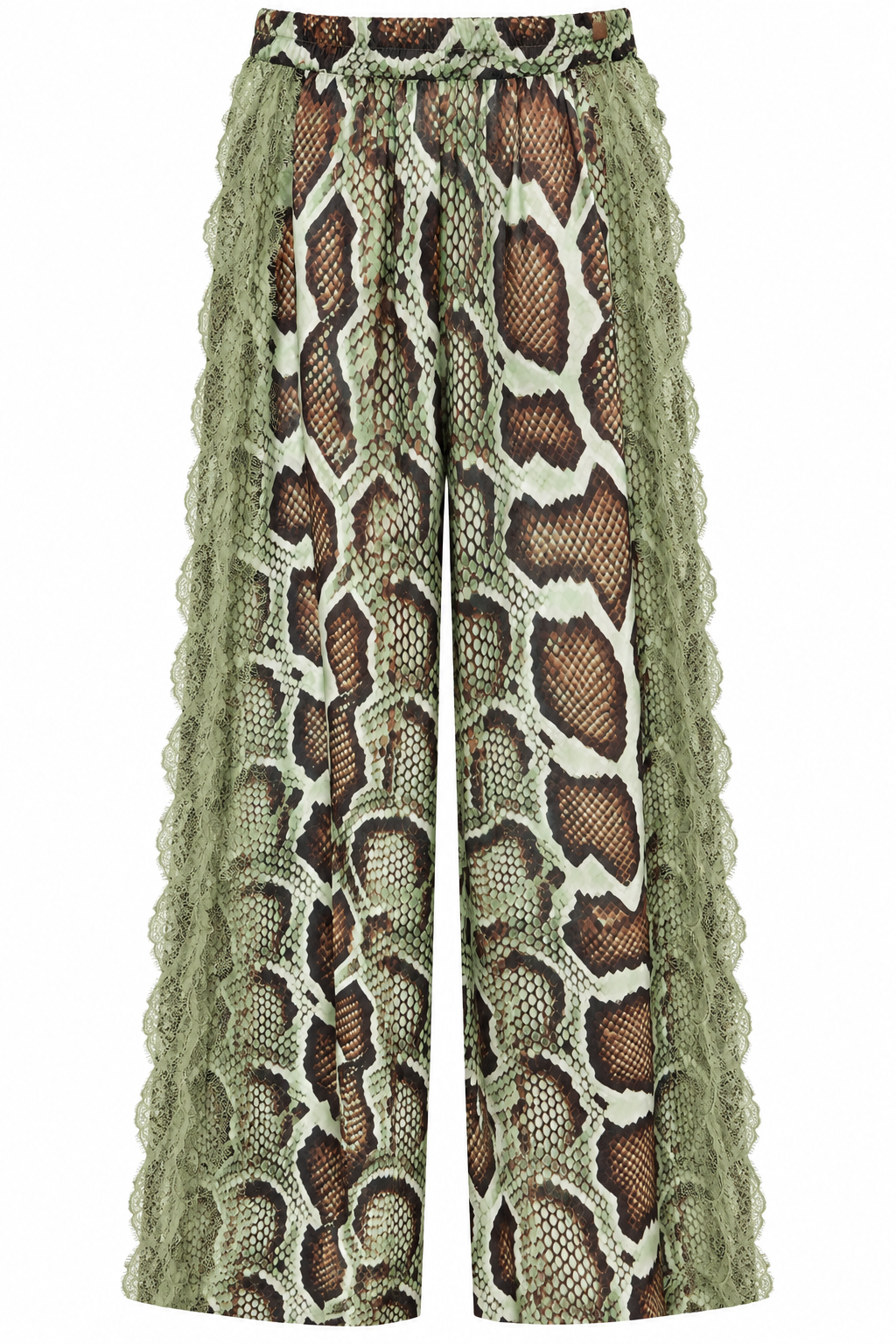 TROUSER GILDA SNAKE LIME MCL13396