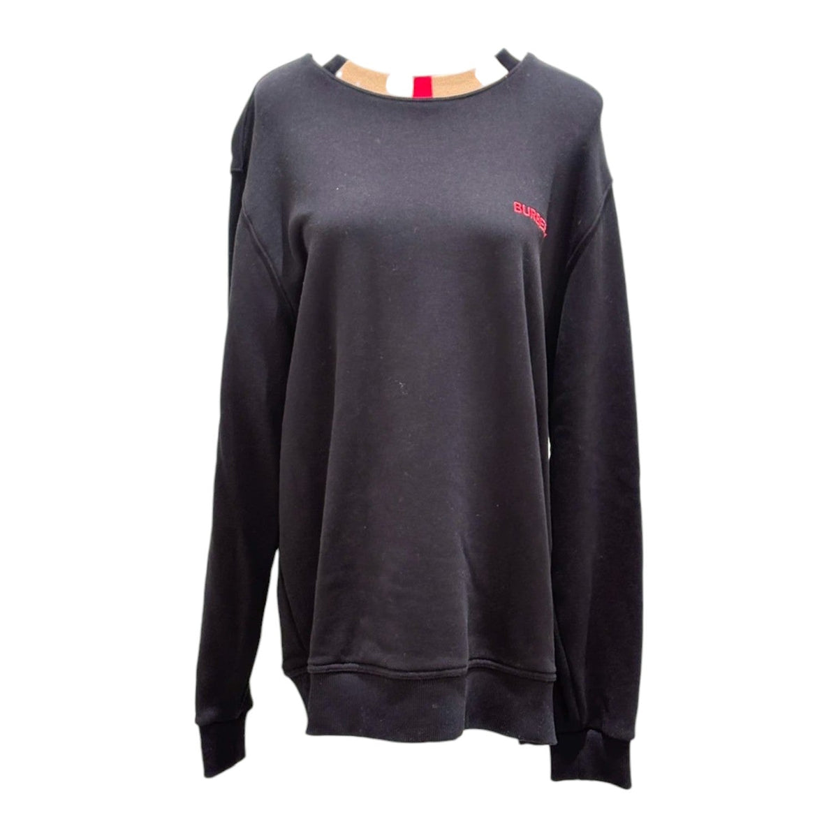 Burberry Icon Stripe Cotton Sweatshirt - Size M