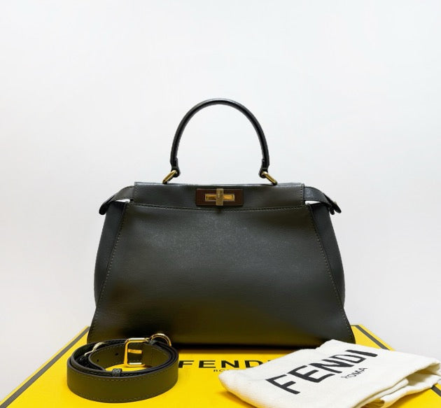 Fendi military green Peekaboo 34 23533256