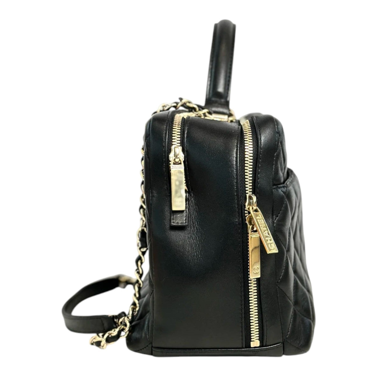 Chanel Black Trendy CC Bowling Bag