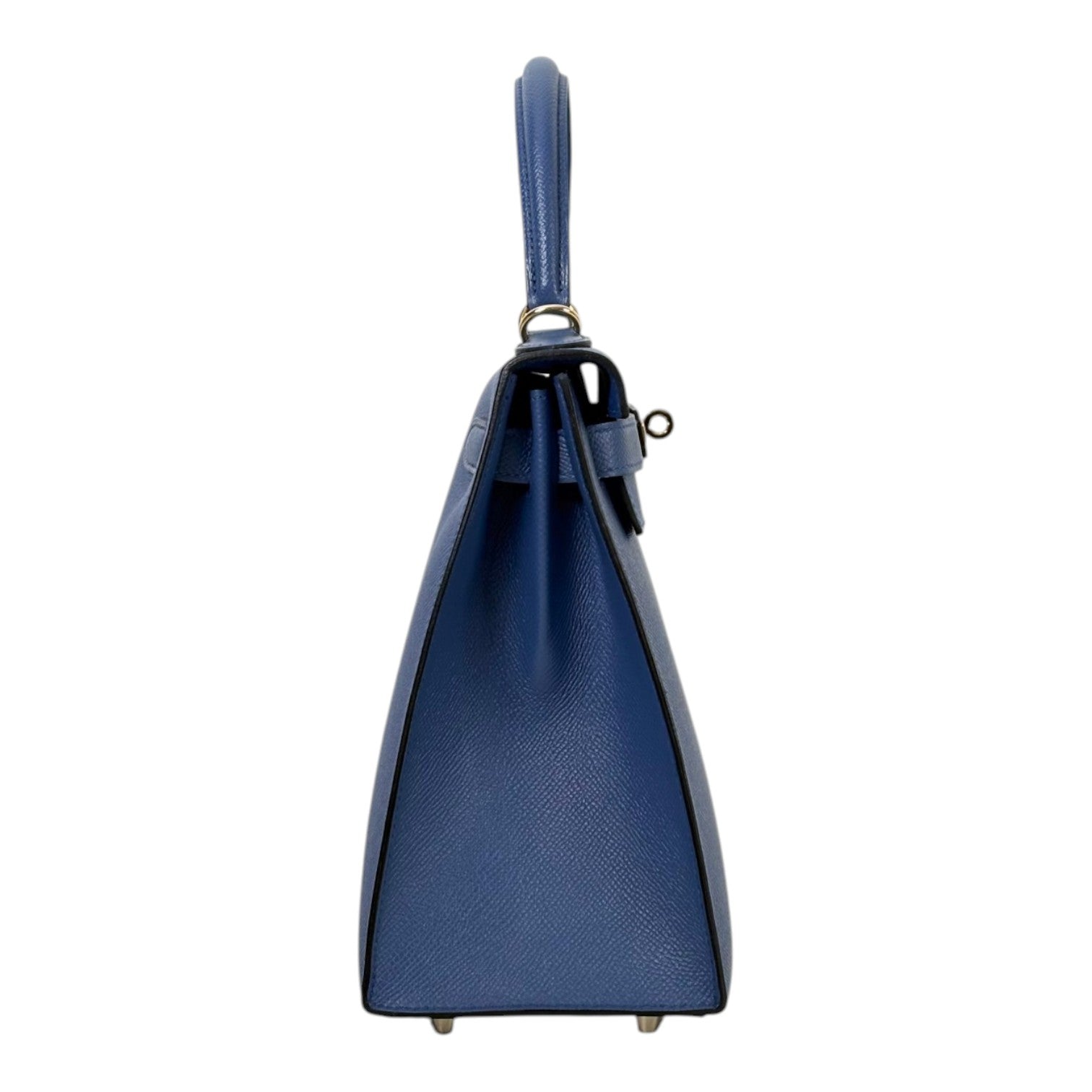 Hermes Blue Kelly 28cm in Epsom with GHW