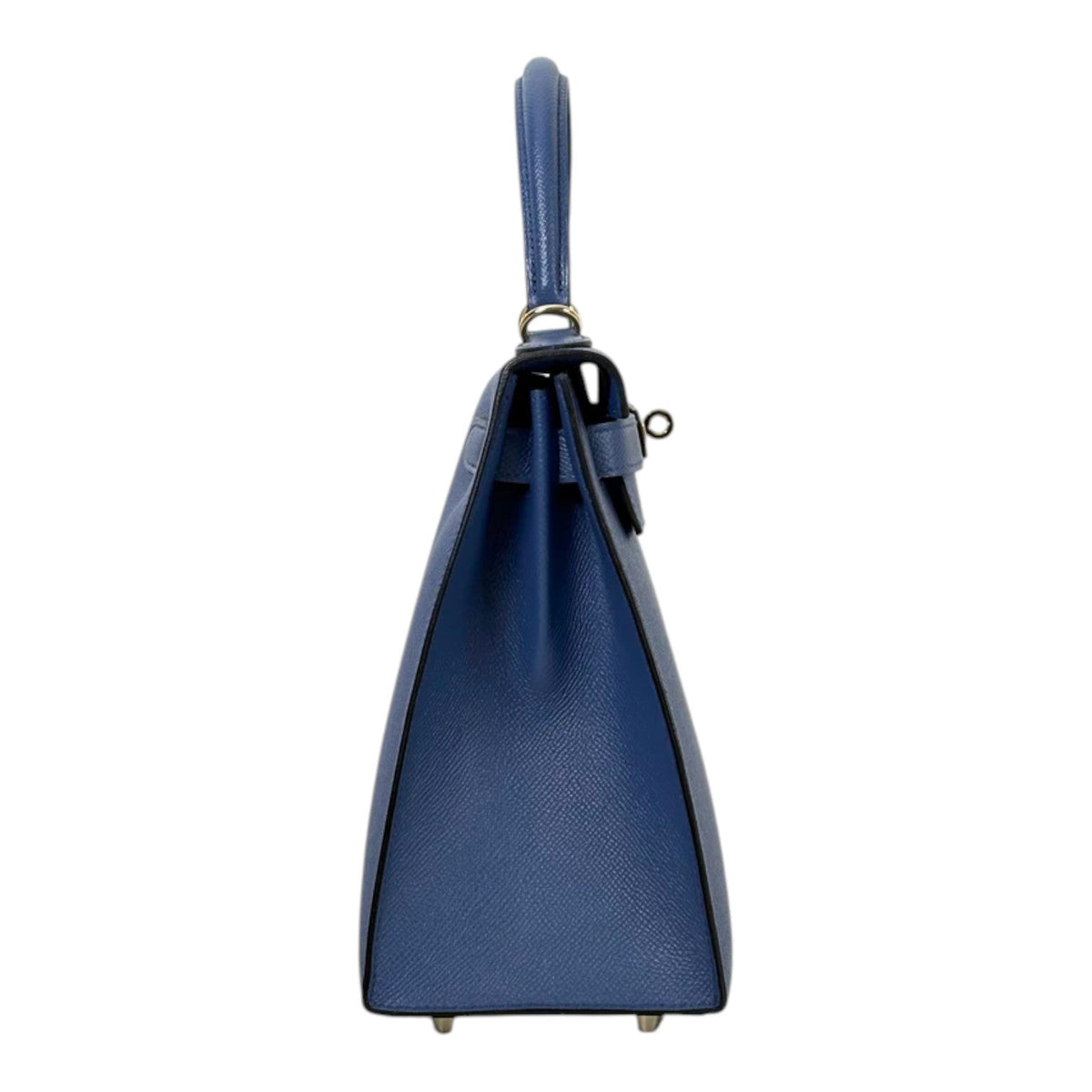 Hermes Kelly 28cm in Blue Epsom Bag with GHW