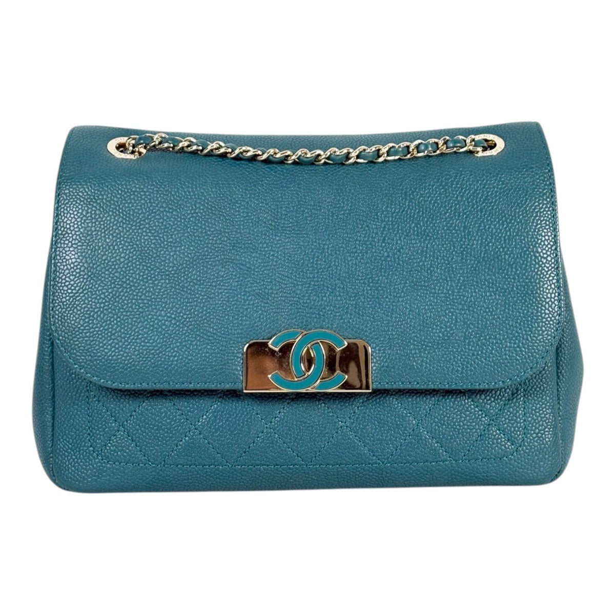 Chanel Multi Pouching Flap Bag in Caviar