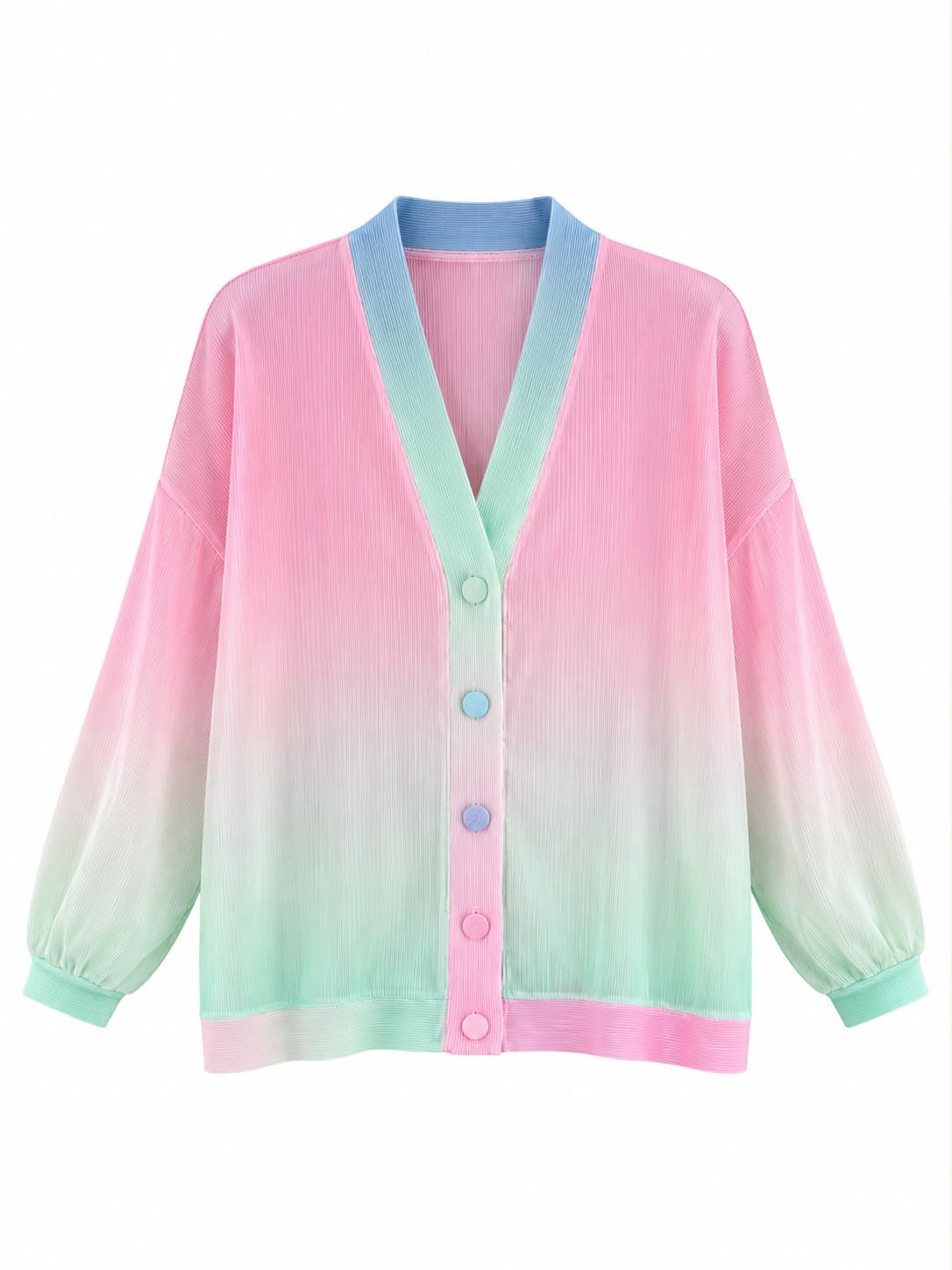 CARDIGAN PLEATED SORBET MCL12761