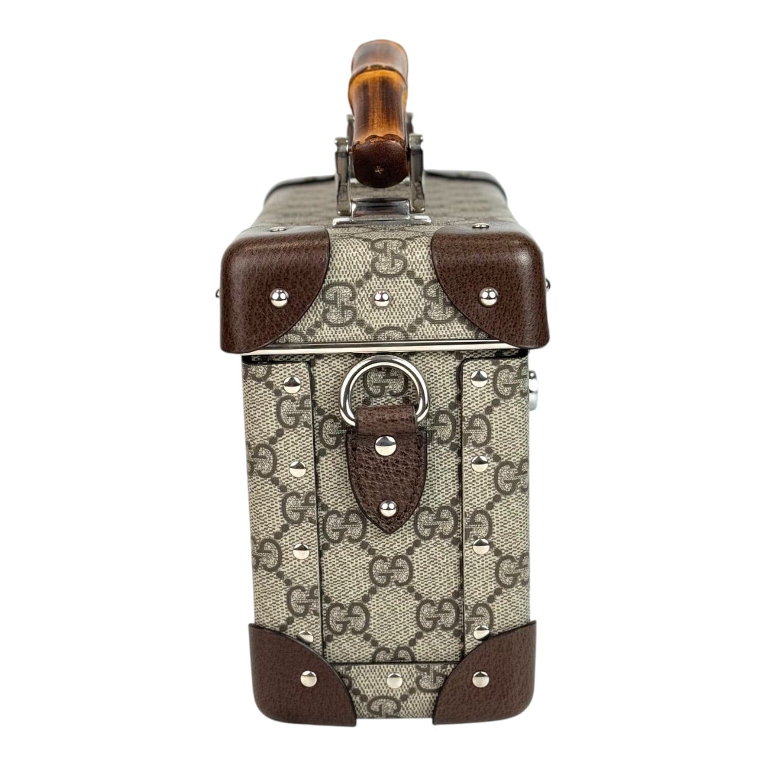 Gucci Bamboo Trotter GG Beauty Case Bag