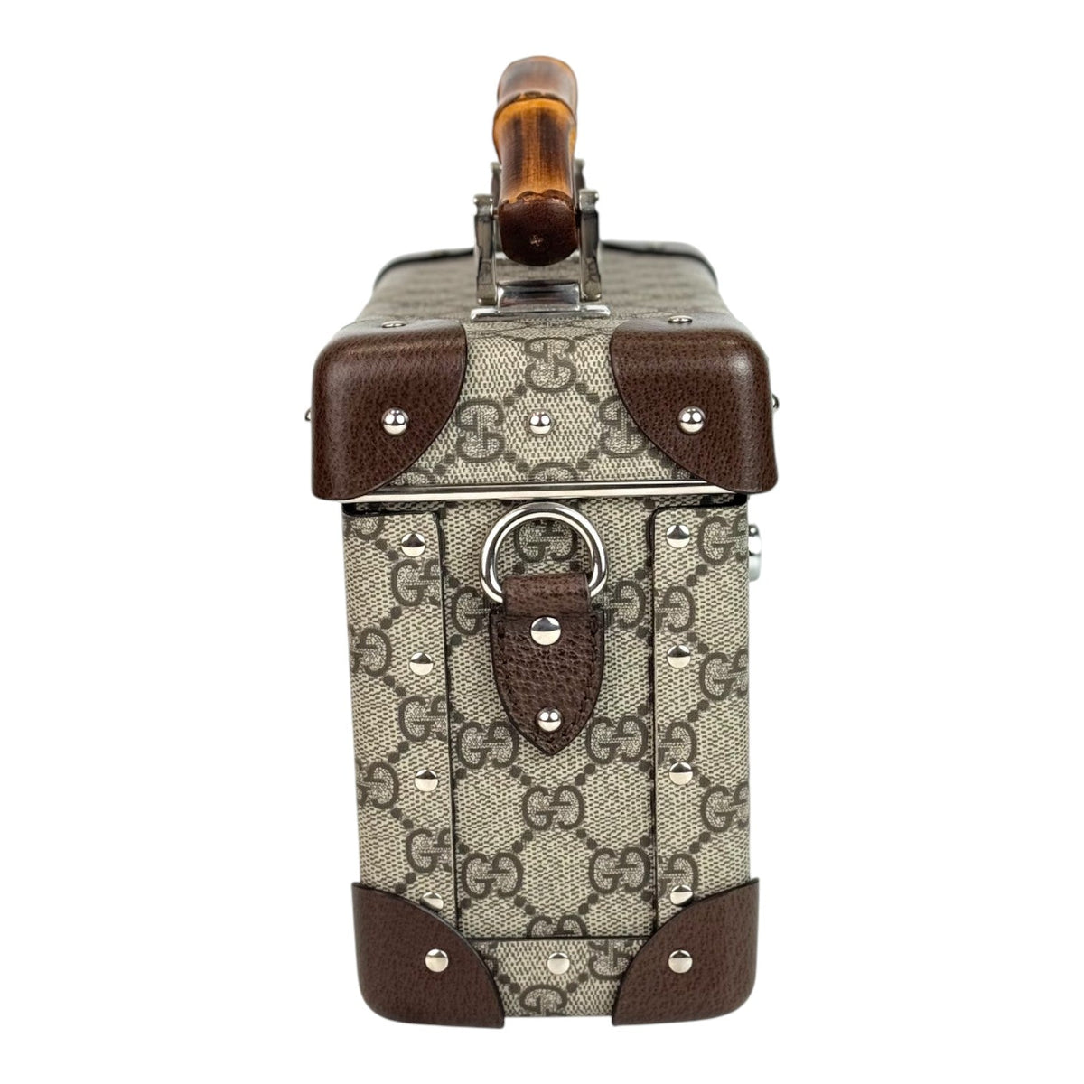 Gucci Bamboo Trotter GG Beauty Case Bag
