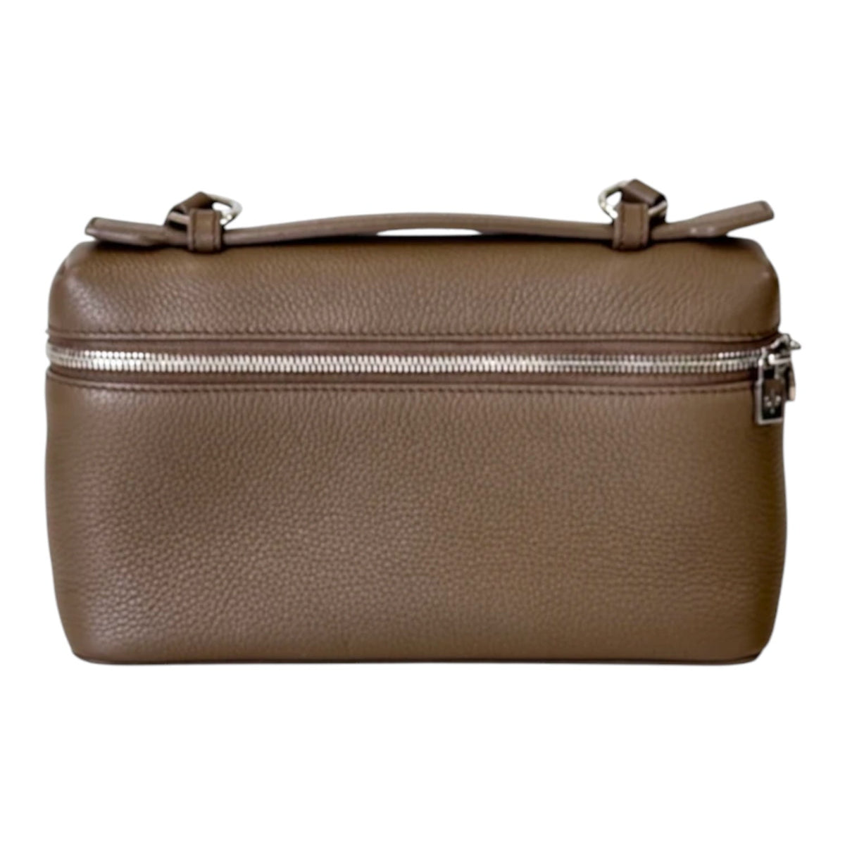 Loro Piana Grained Calfskin L19 Extra Pocket Pouch Bag