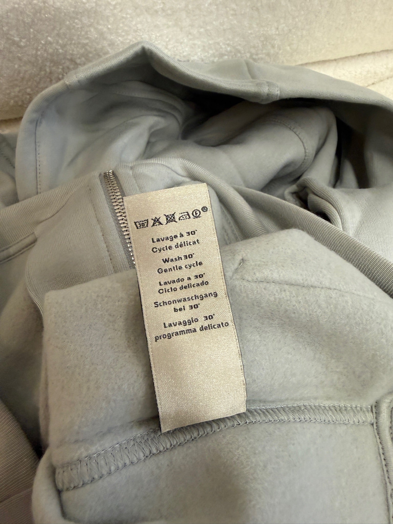 Hermès Zip Hoodie - Silex Green