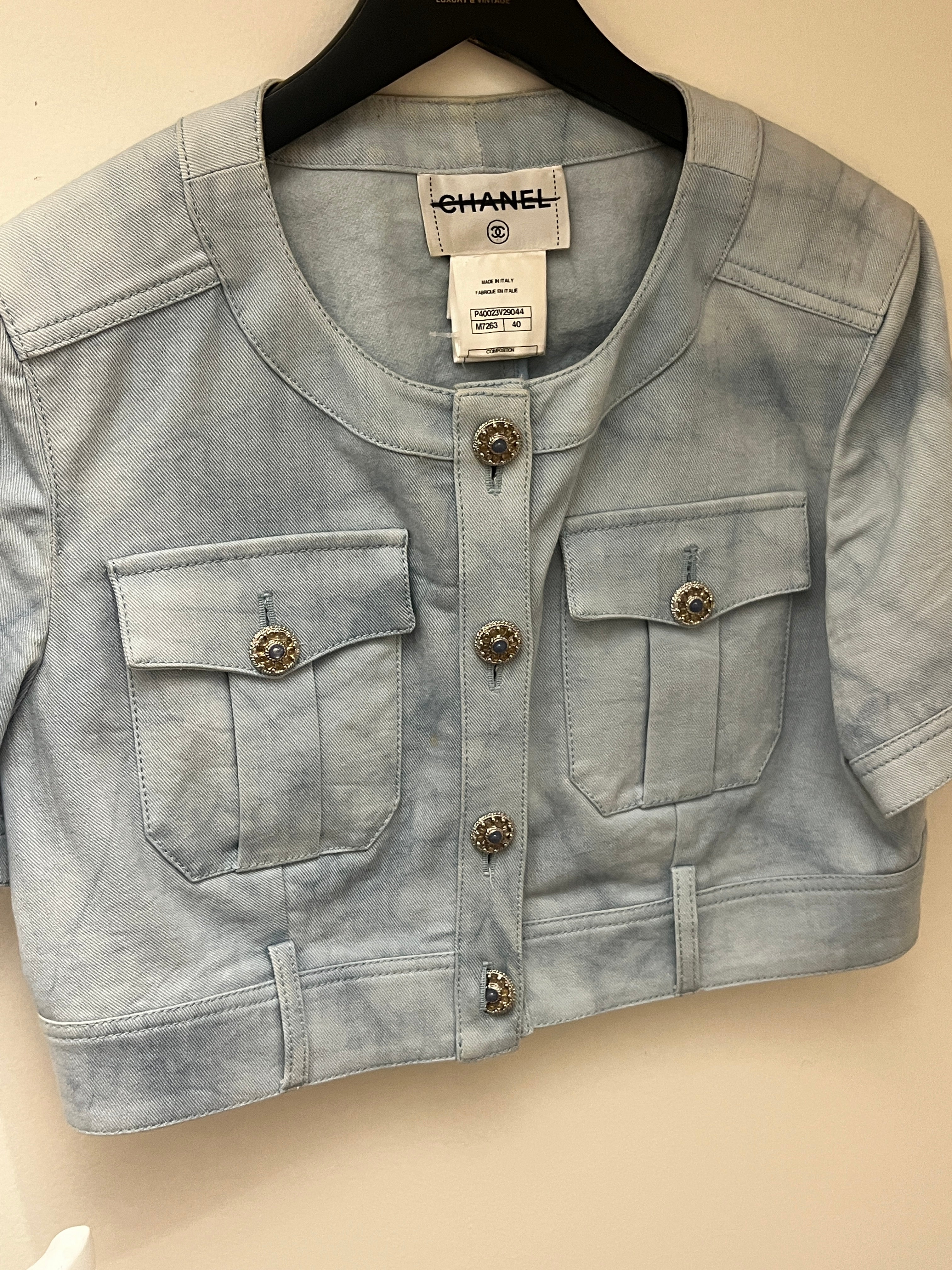 Chanel denim jacket from 2011 collection AKC1211