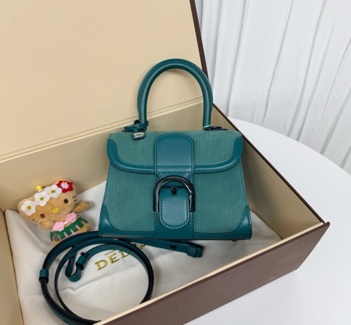 Delvaux Peacock Blue Brillant Mini 20 14365030
