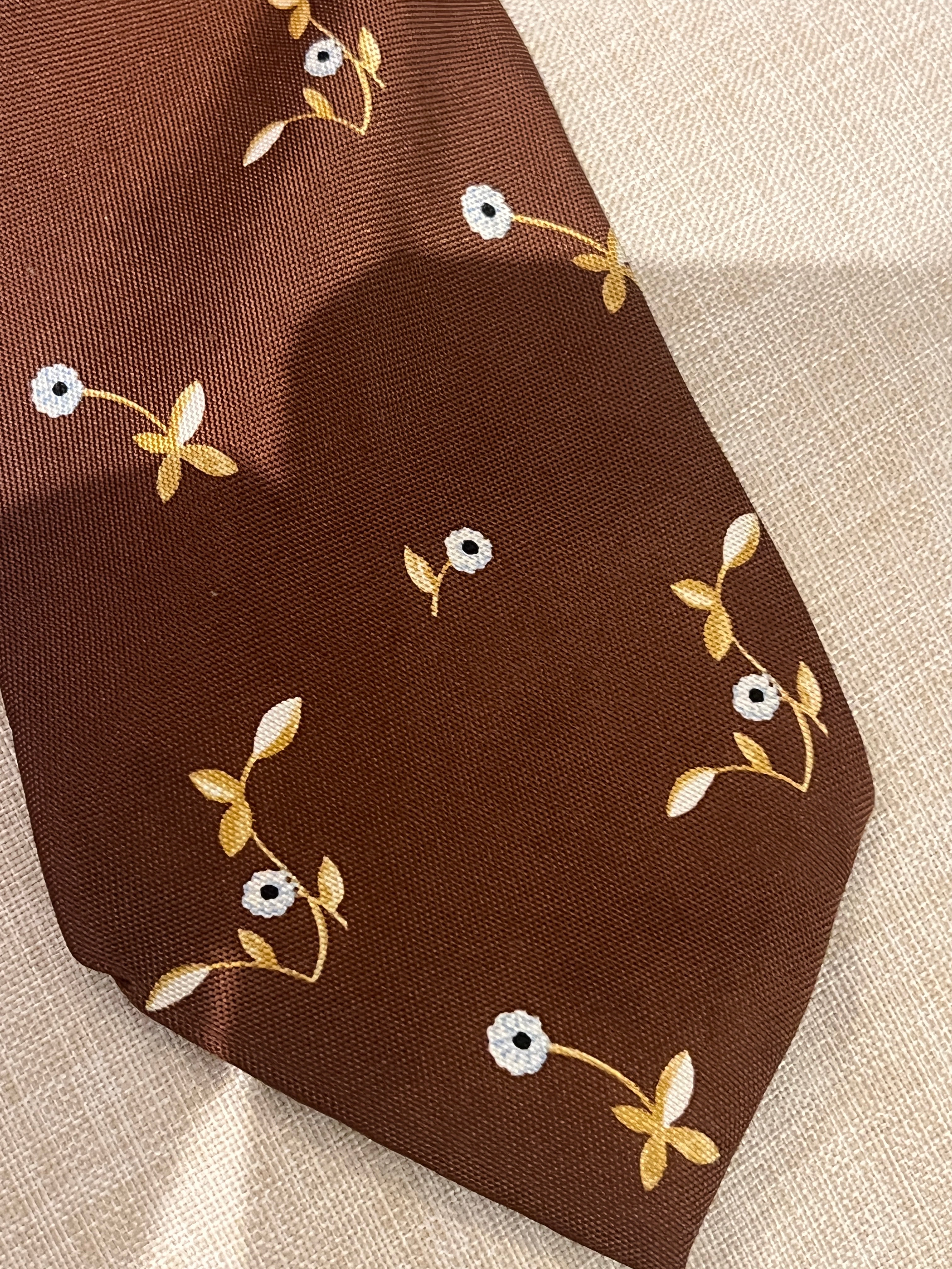 Balenciaga brown tie AKC1540