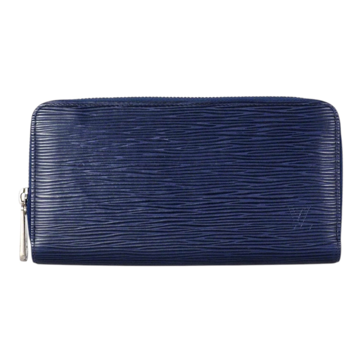 Louis Vuitton Epi Zippy Blue Wallet - Full Set