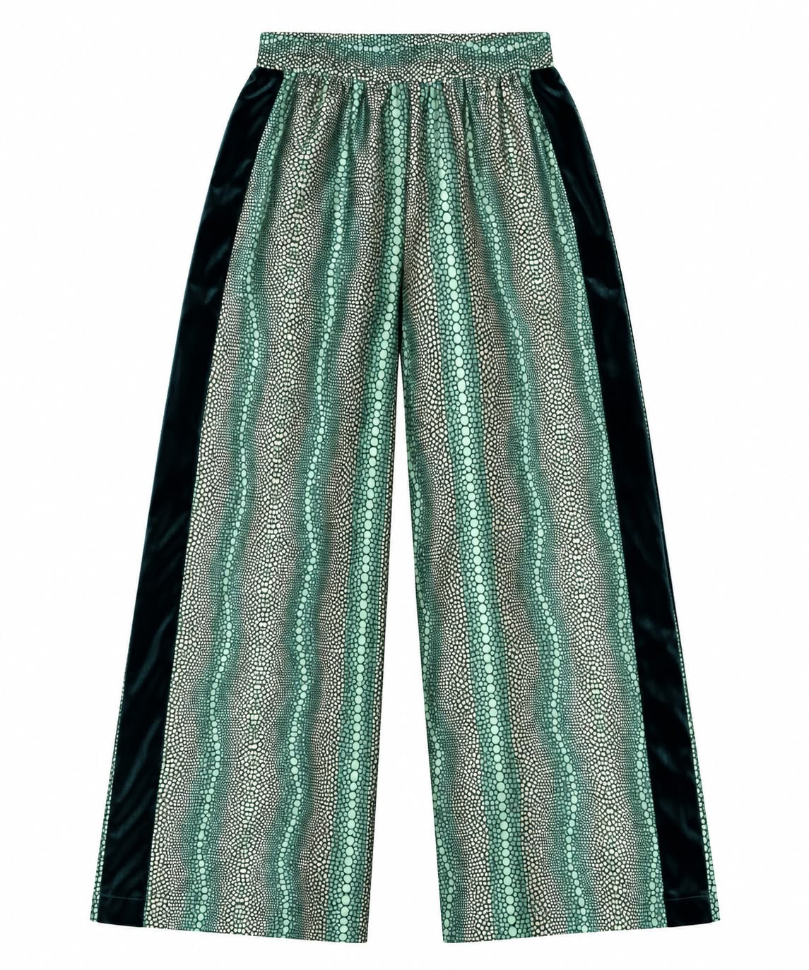 TROUSER SILK VELVET BAND EMERALD MCL13504