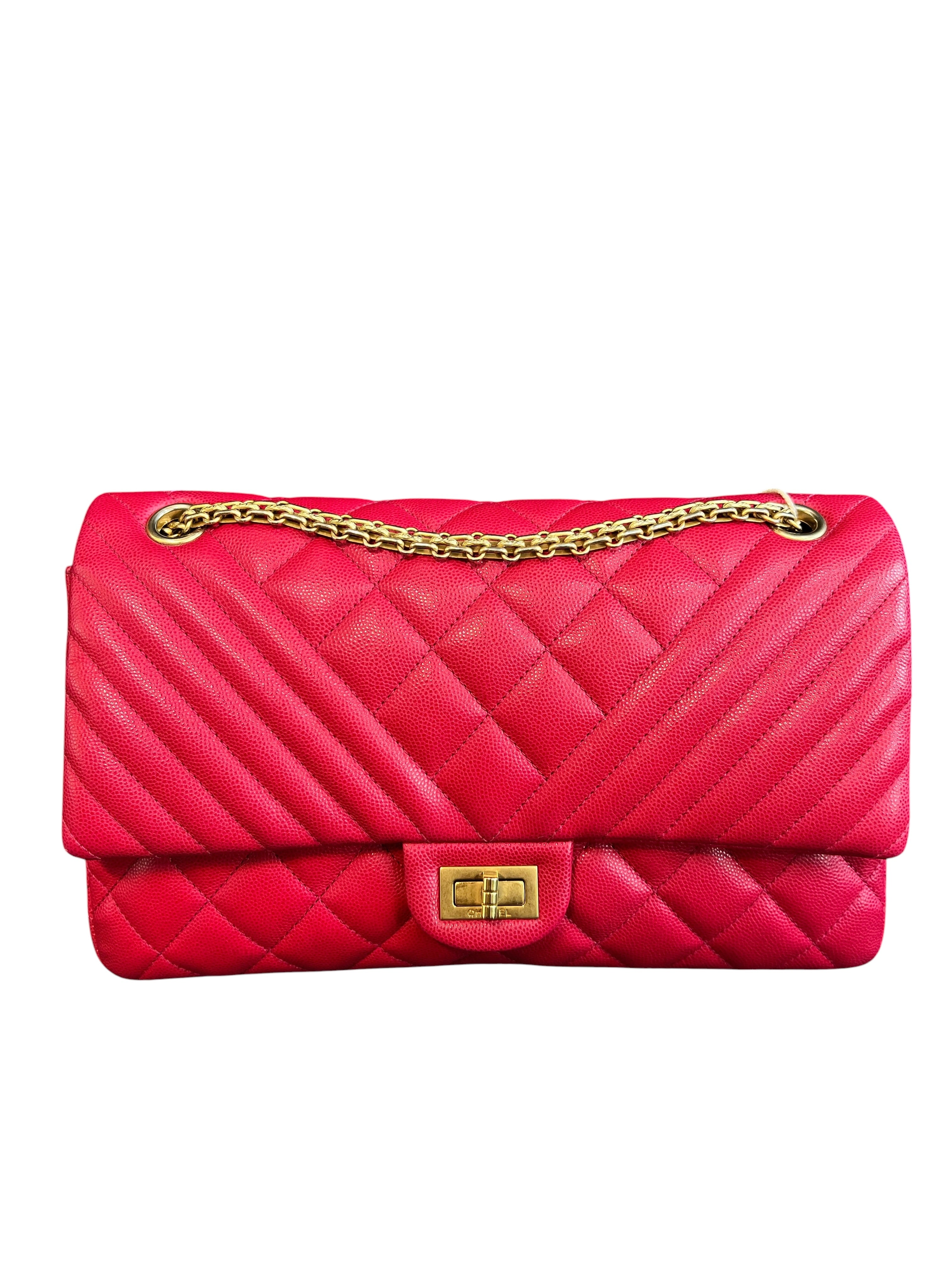 Chanel Reissue Caviar Dark Pink MGHW SYCYF2502