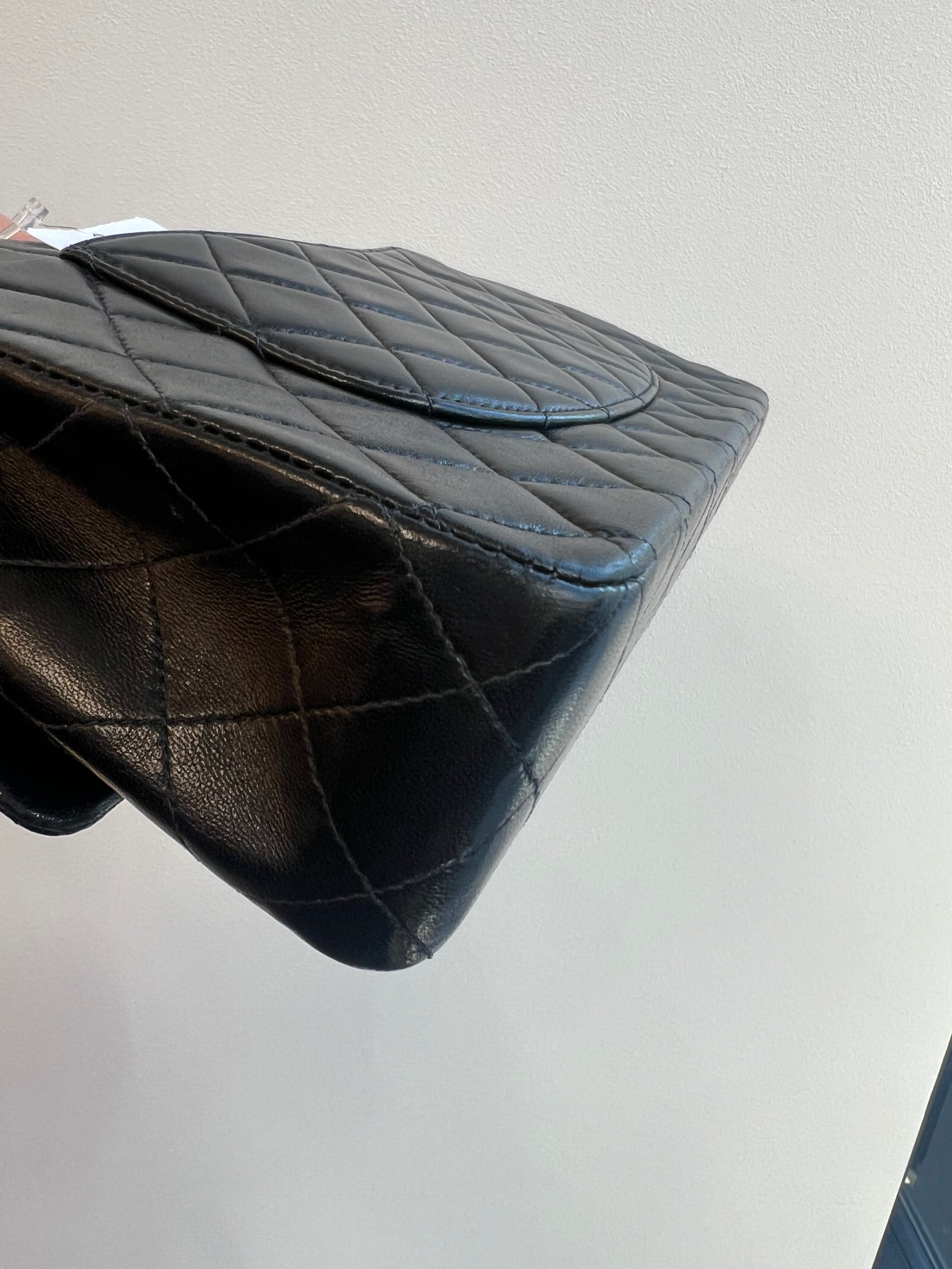 Chanel Black Medium Classic Flap Lambskin