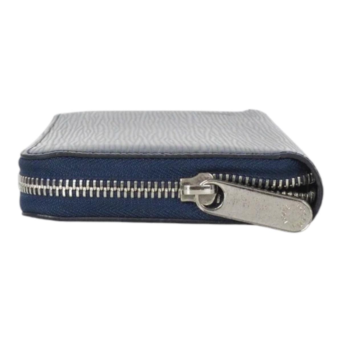 Louis Vuitton Epi Zippy Blue Wallet - Full Set