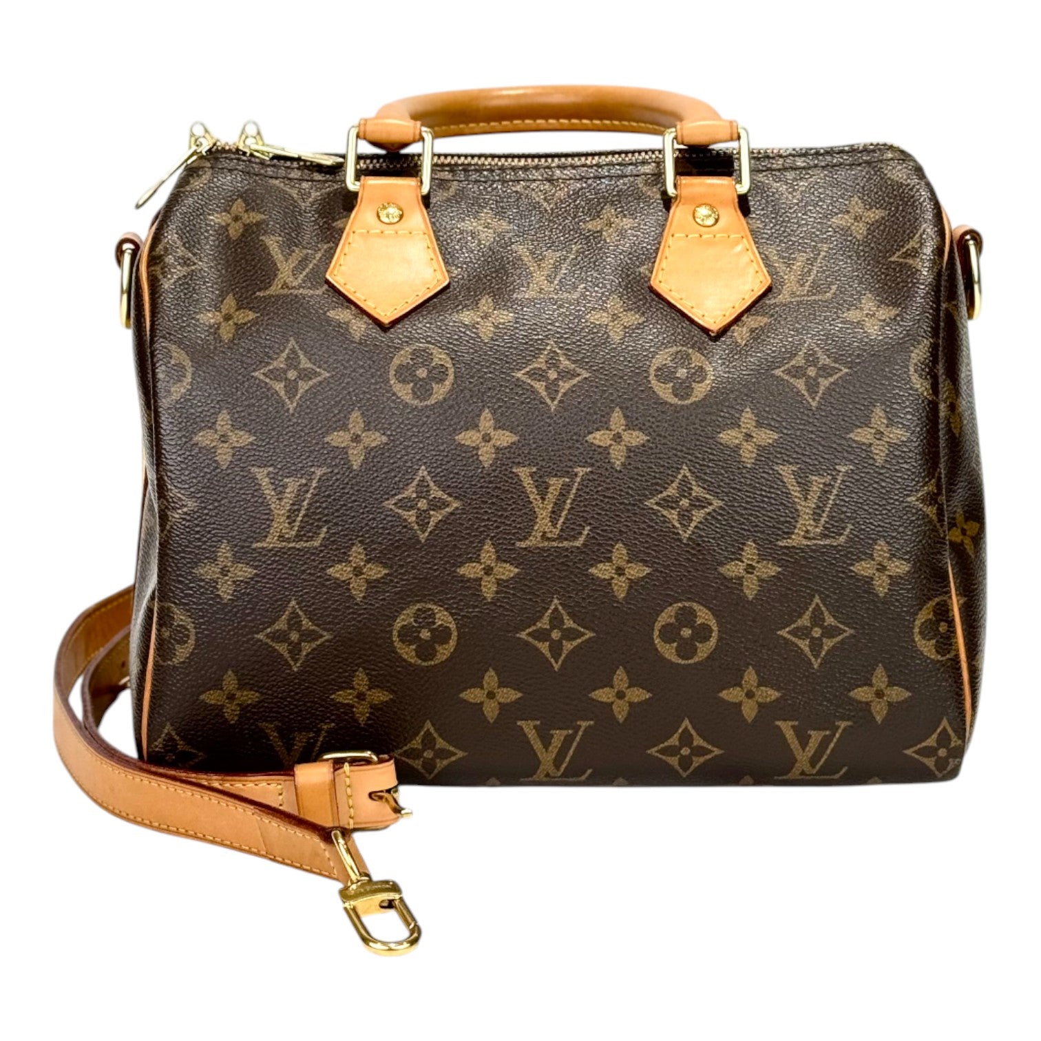 Louis Vuitton Speedy 25cm Monogram Bag With Strap