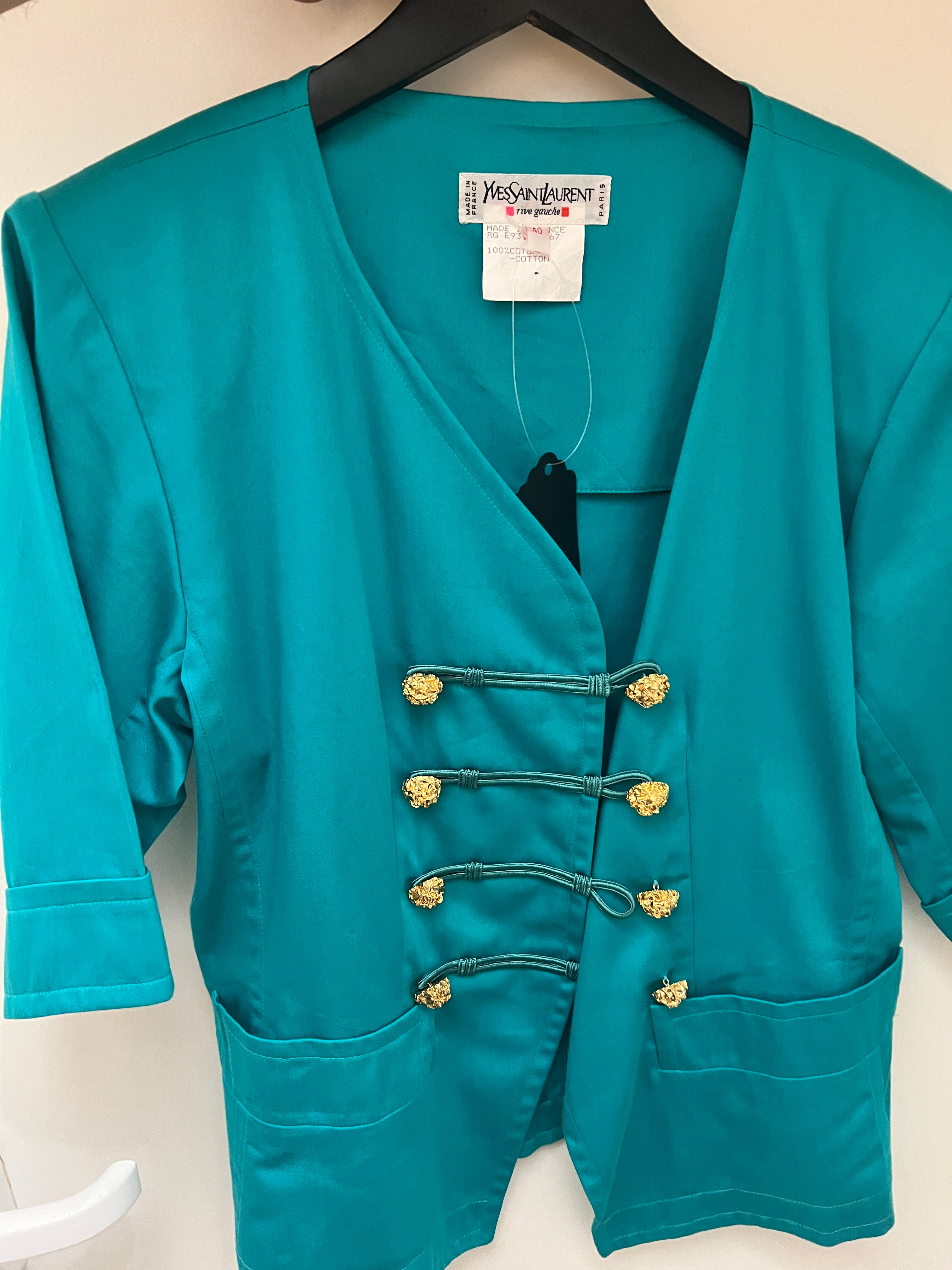 Yves saint Laurent Brandenbourg jacket AKC1216