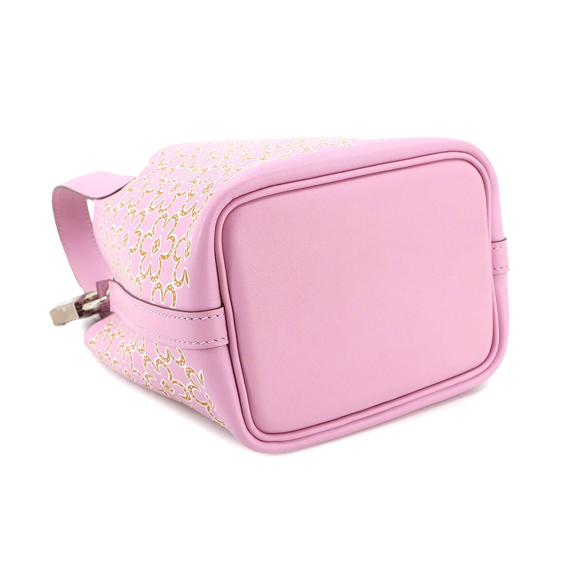 HERMES Picotin Lock Micro Lucky Daisy Hand Bag Swift Mauve sylvestre 902992654