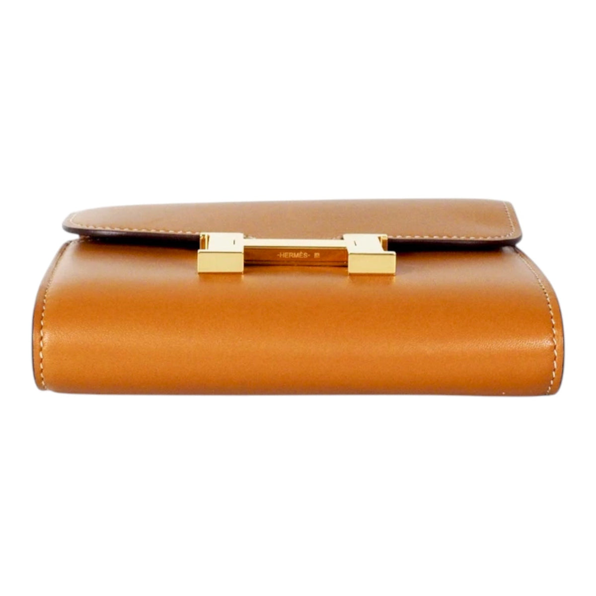 Hermes Constance Slim Gold Wallet - in Box