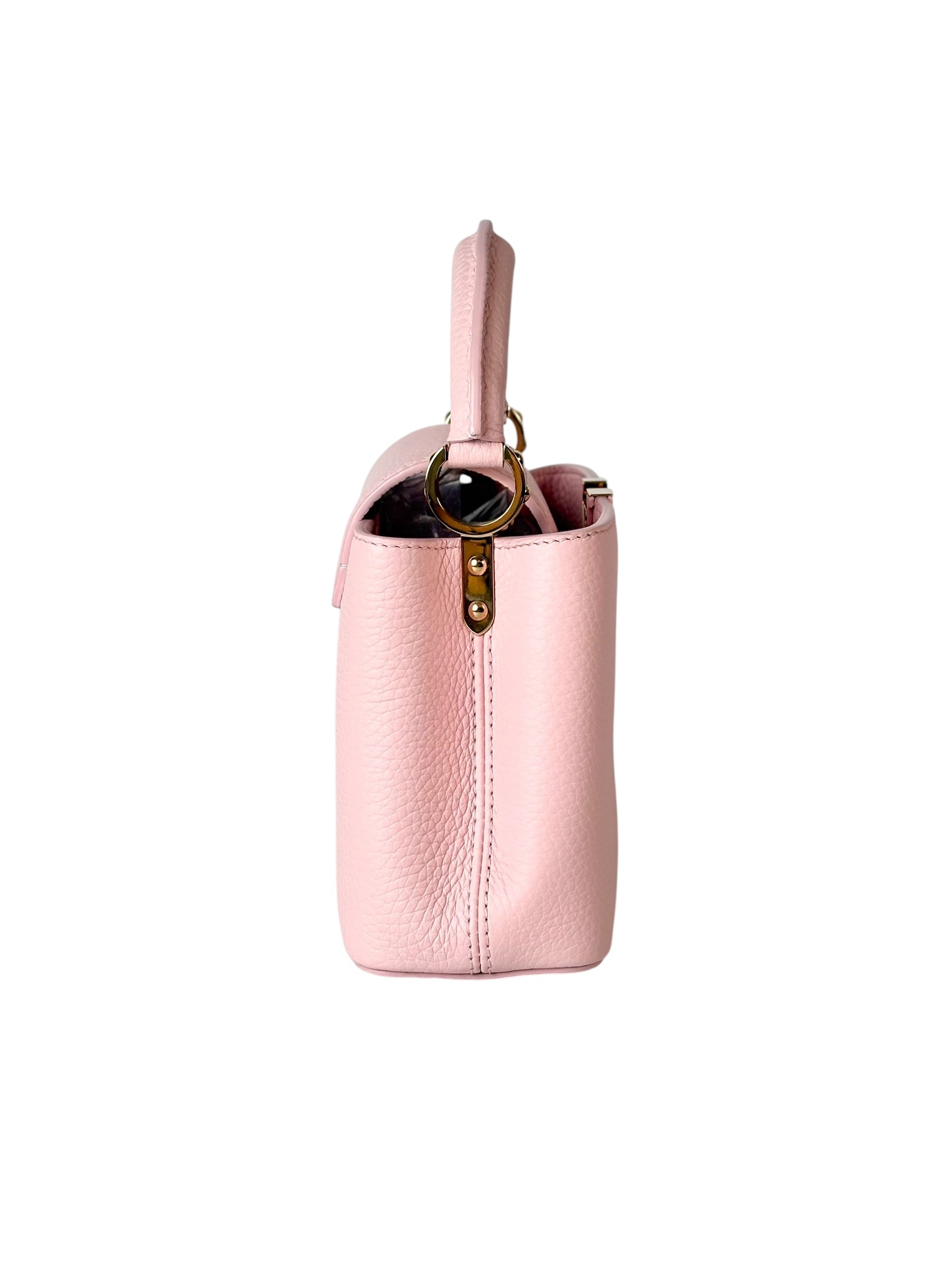Louis Vuitton Pink Capucines 21cm Bag