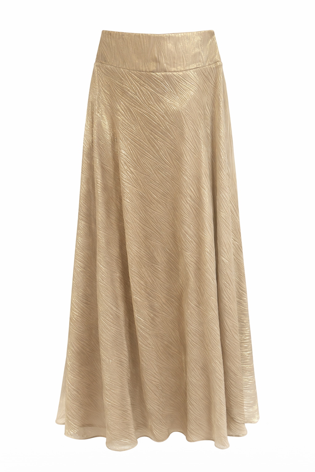 SKIRT KARLITO GOLD PLEATED MCL00189