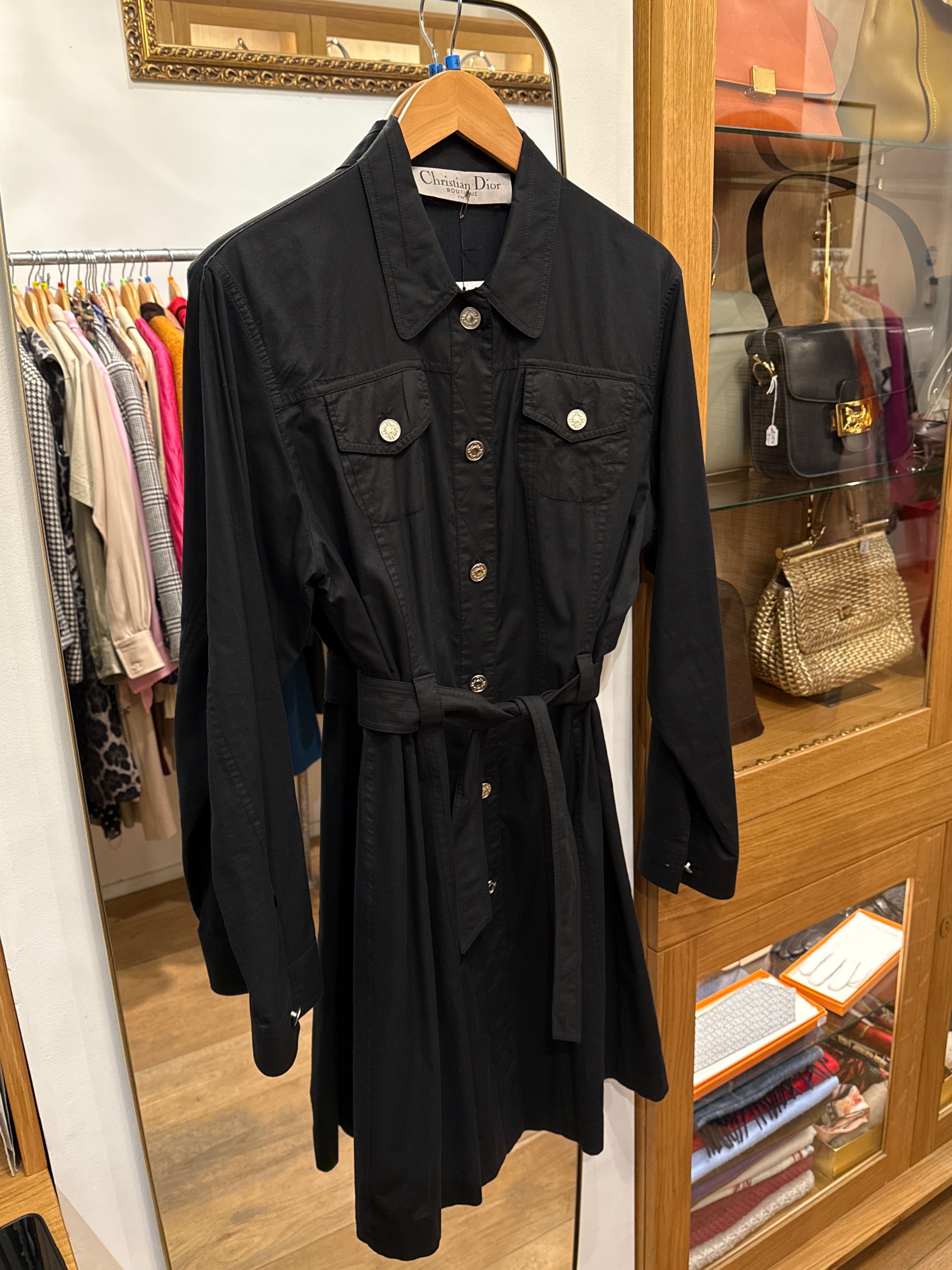 Christian Dior Christian Dior Black light cotton dress AGC3064