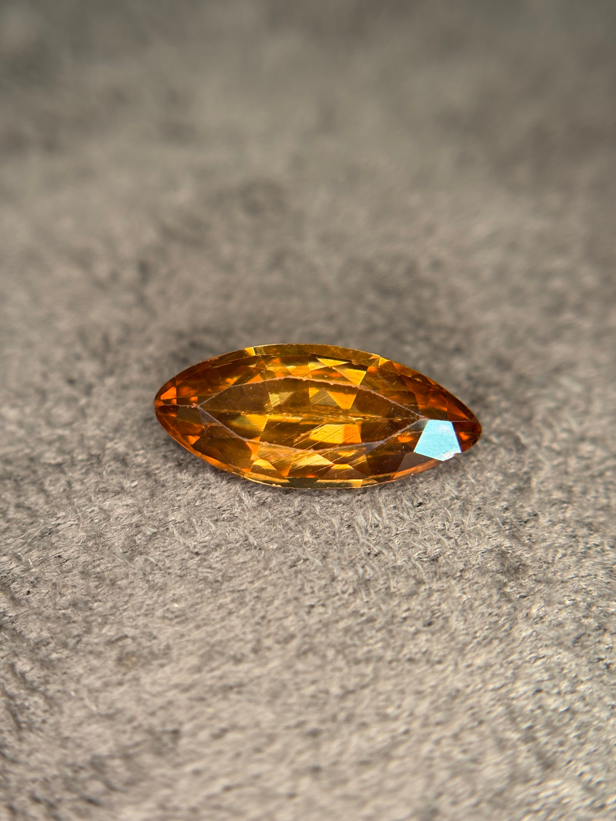 3.00ct Cognac Zircon Marquise THAIC1368