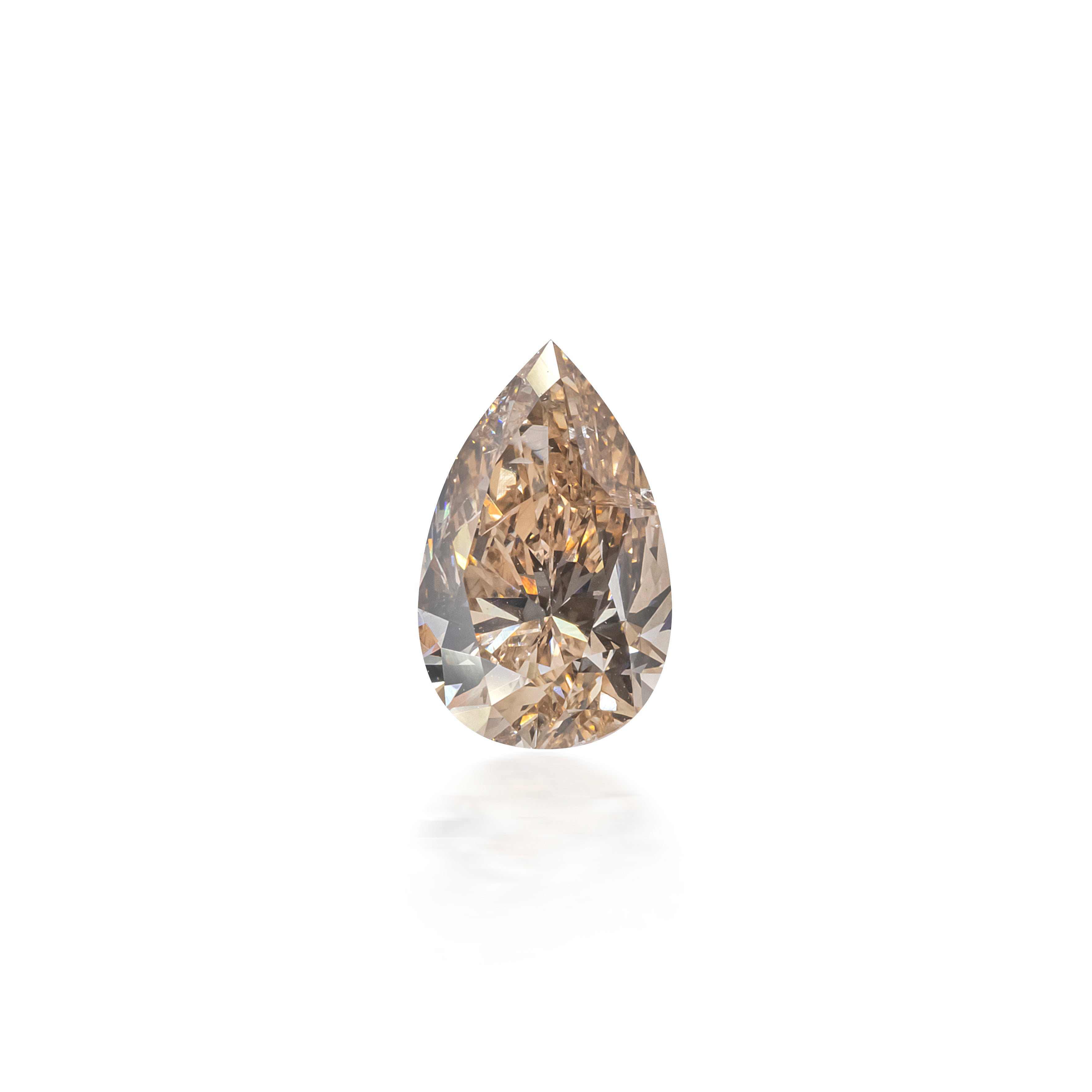 1.08ct ROSEFLAME PINK+++ PEARSHAPE DIAMOND DBXN0532