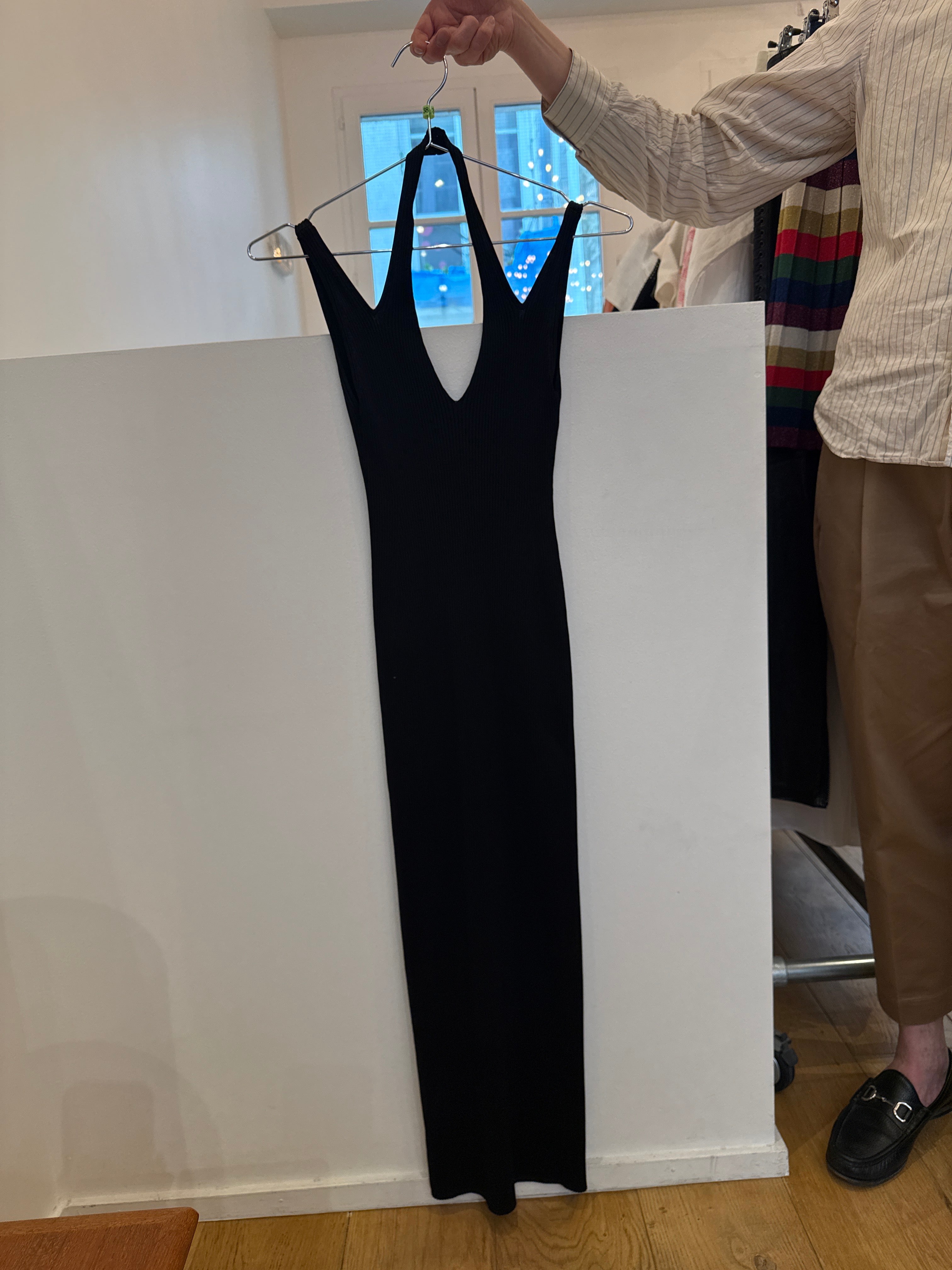 Alaïa Knitted black dress AGC3635