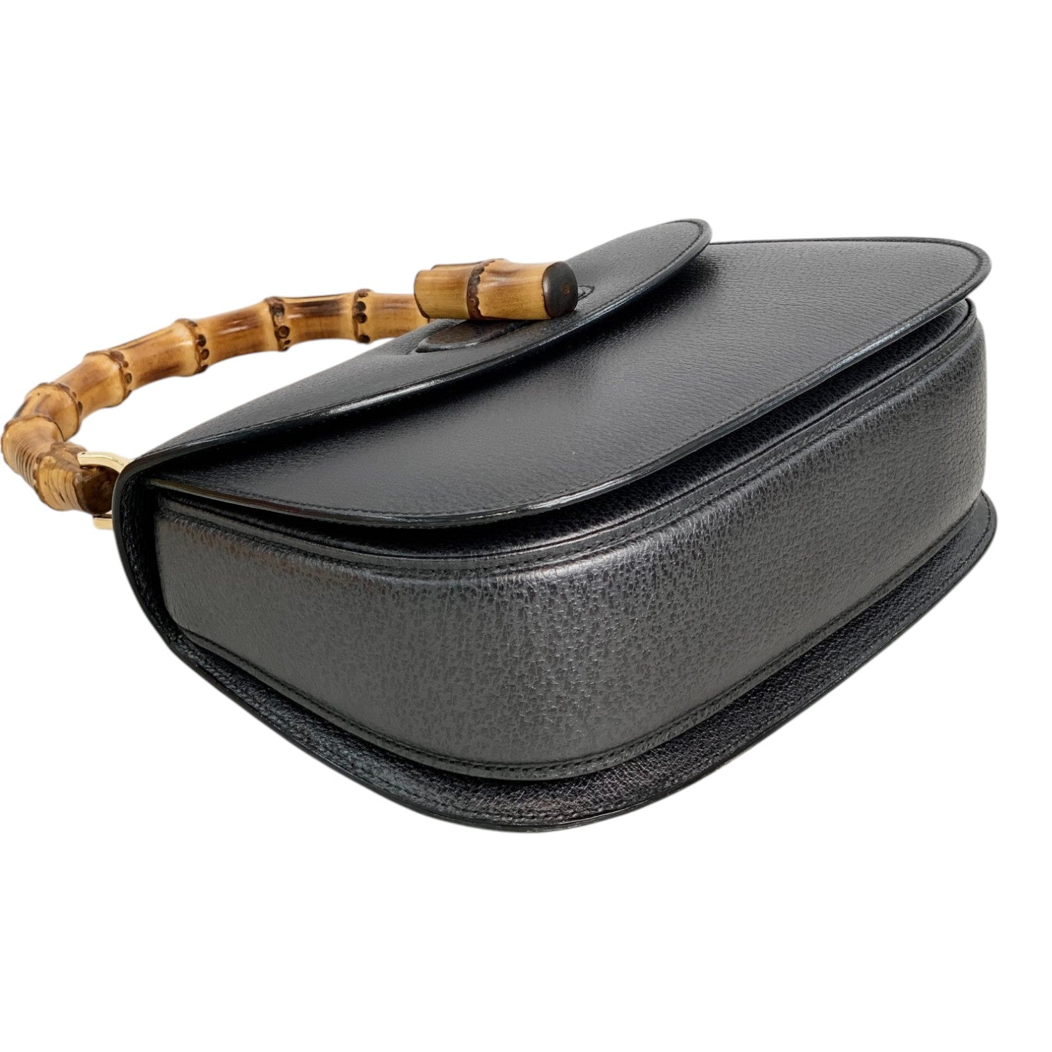 Gucci Small Bamboo 1947 Grey Bag