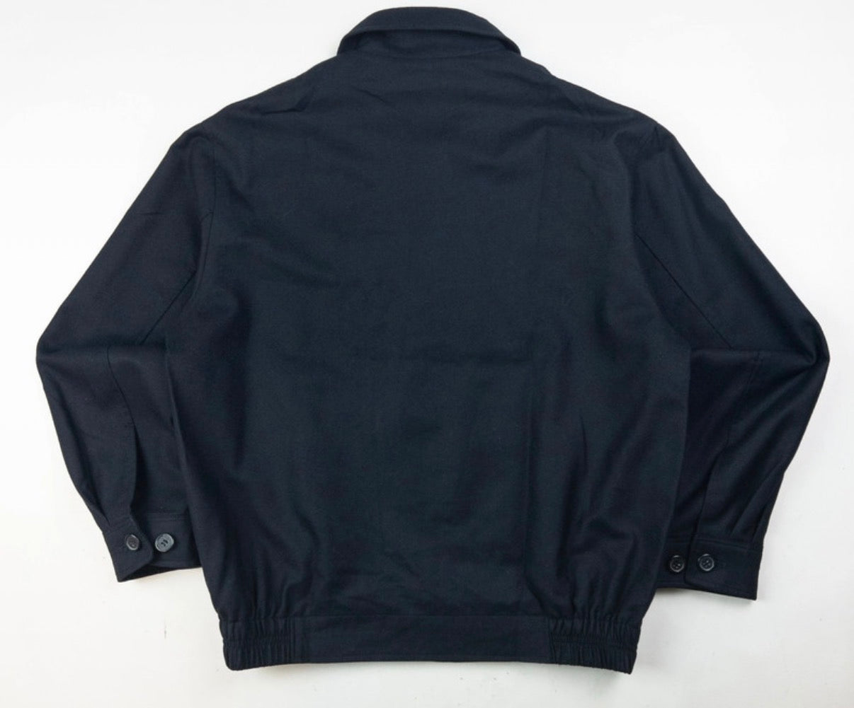 Vintage YSL Yves Saint Laurent Harrington Jacket Size XS Navy/black DBXM0021