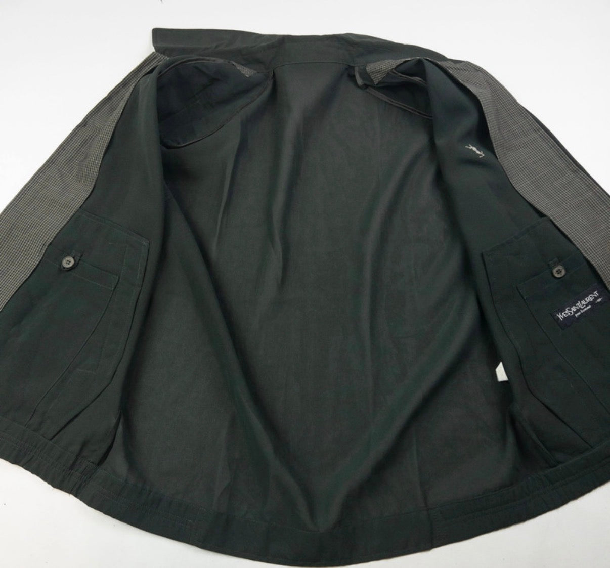 Vintage YSL Yves Saint Laurent Harrington Jacket Size M DBXM0022