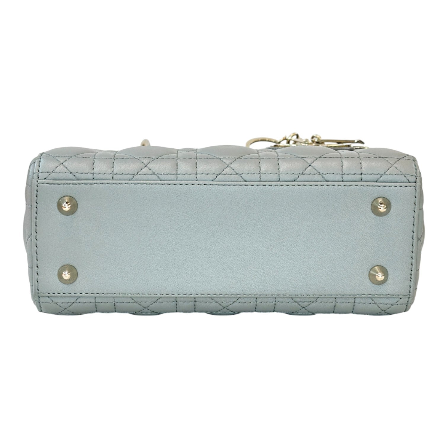 Dior Small Grey Lady Dior Bag