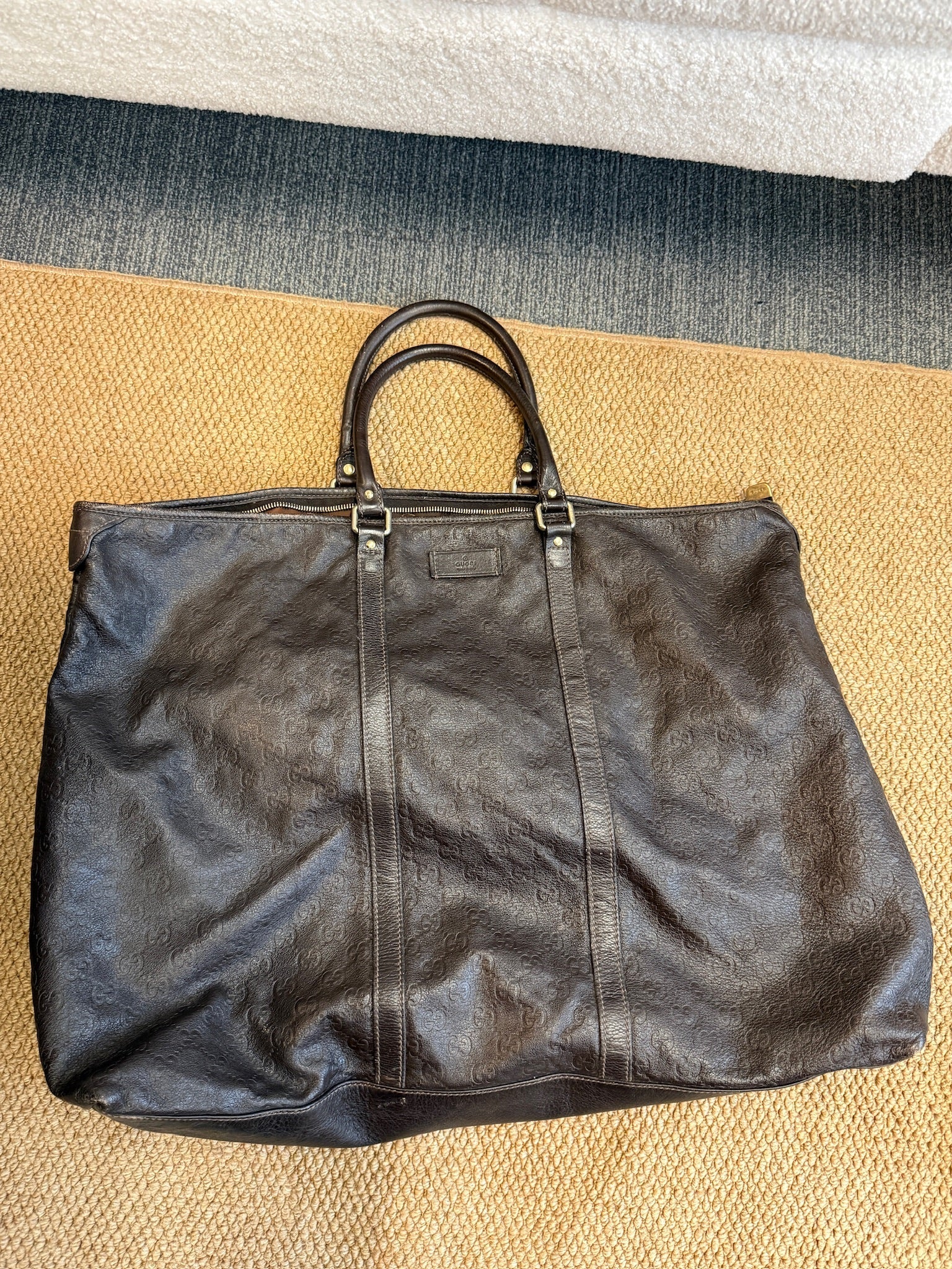 Gucci Guccissima Leather Tote Bag