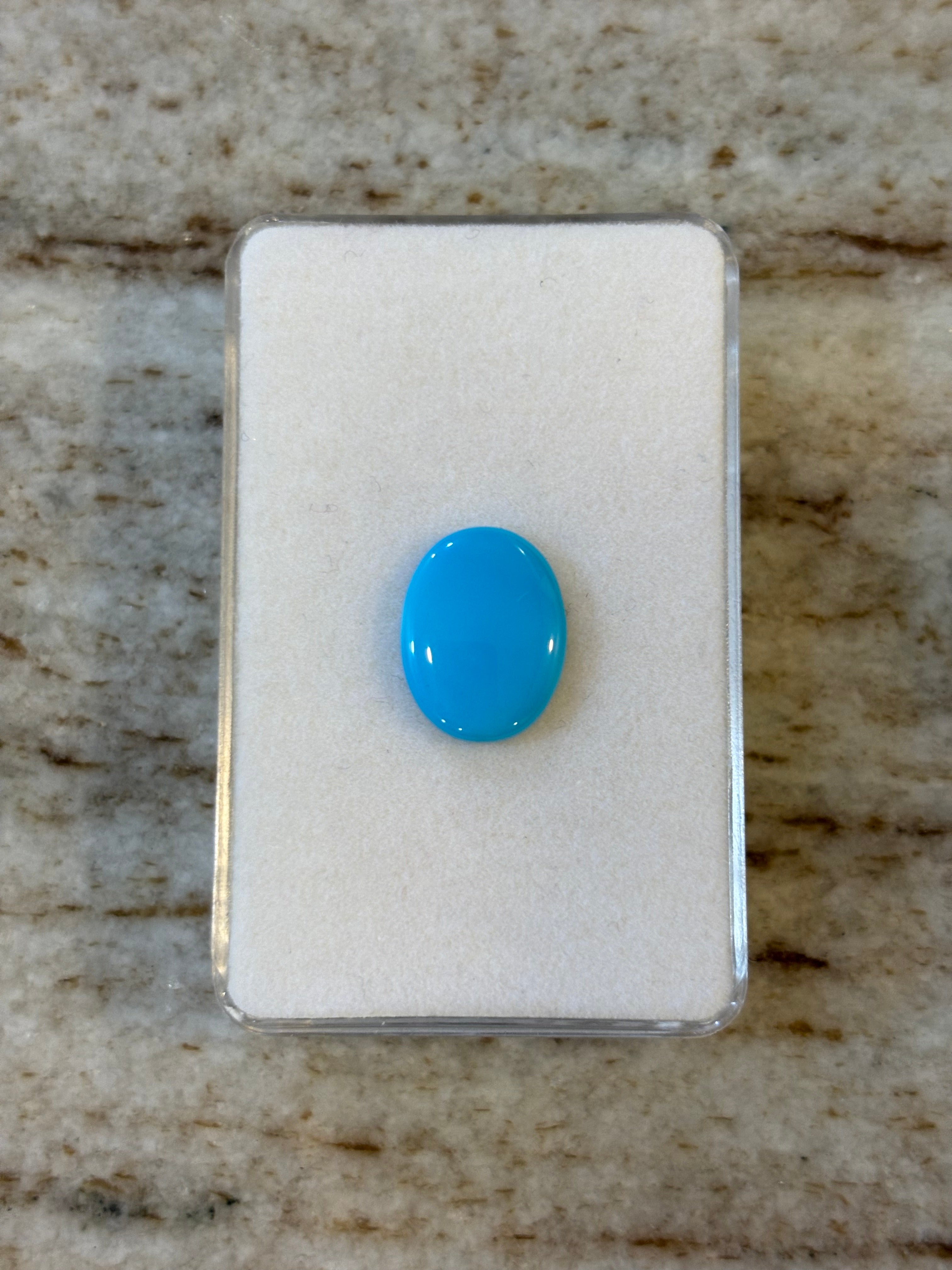 4.00ct Oval Sleeping Beauty Turquoise Arizona DXBCS5711